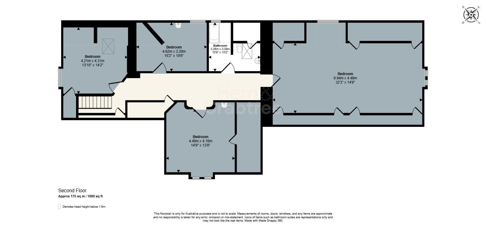 Llanwysg House, Cwm Crawnon Road, Crickhowell floorplan
