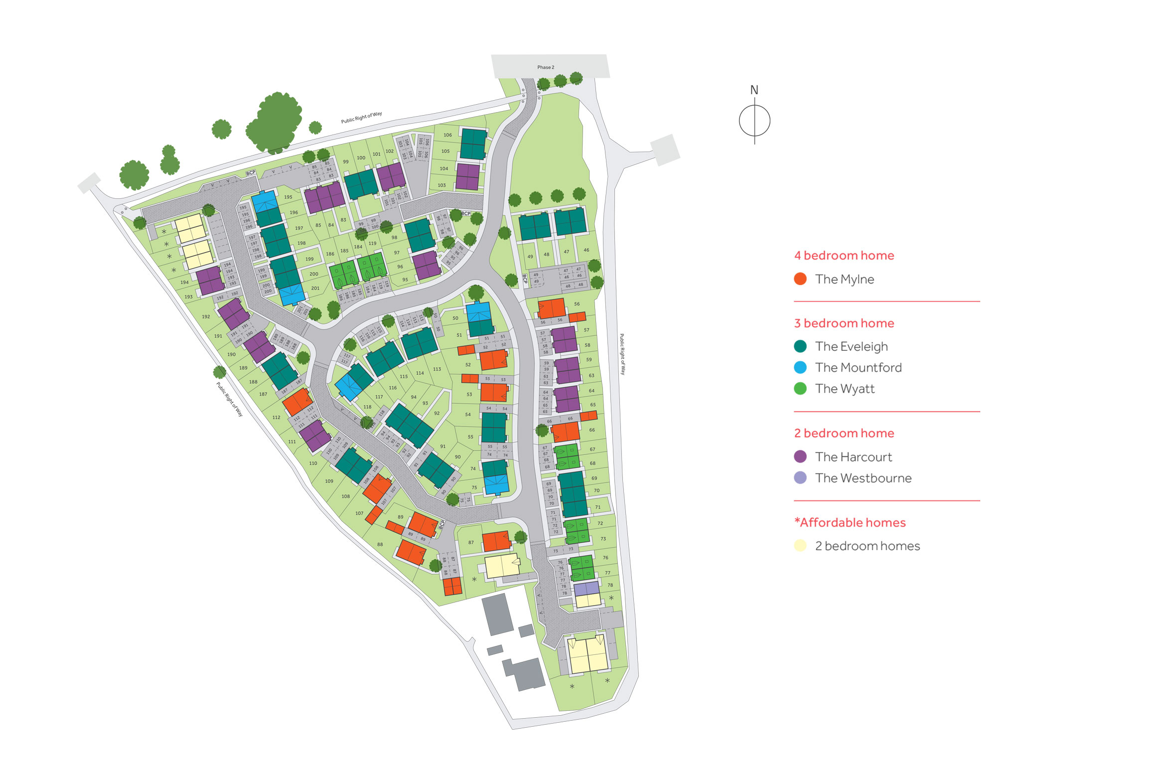 "The Eveleigh" at Cobblers Lane, Pontefract WF8, 3 bedroom semi