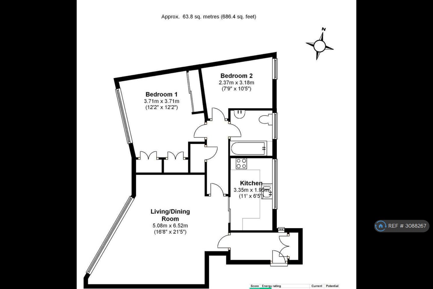 Weybridge floorplan