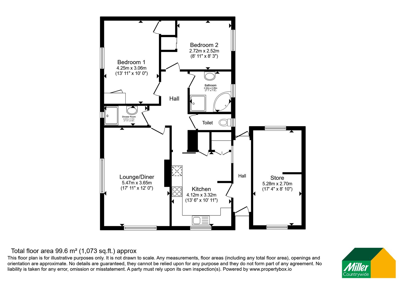 6, Parc Briwer, Cornwall floorplan