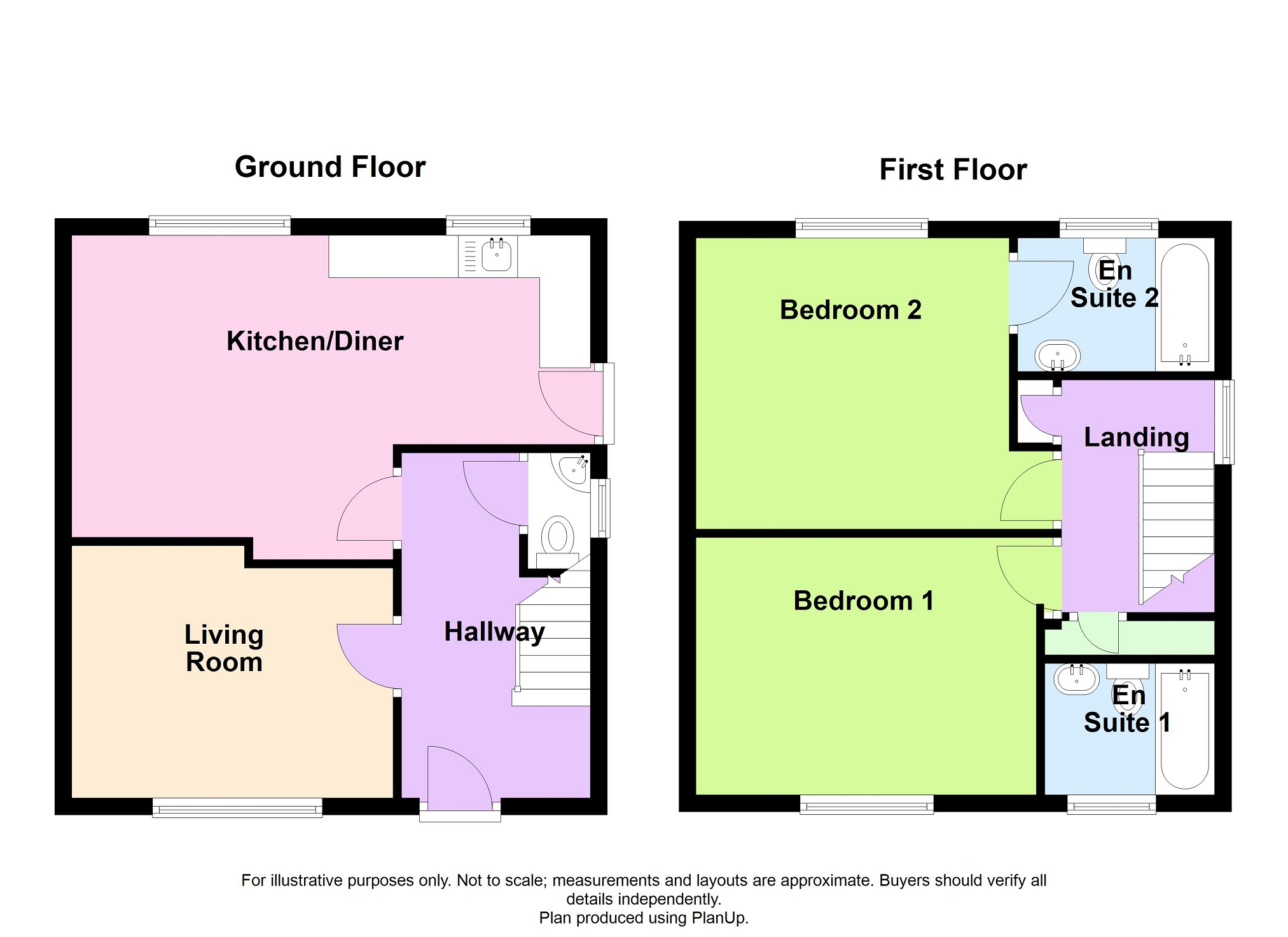 4, Maesyfron, Abercrave floorplan