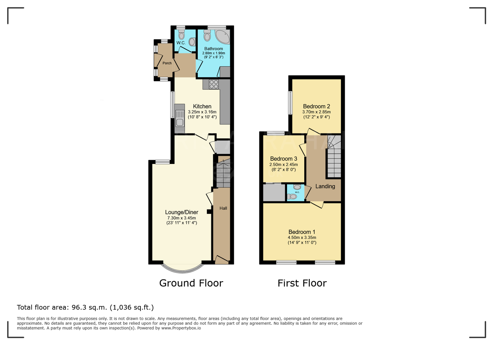 53, Penywern Road, Neath floorplan