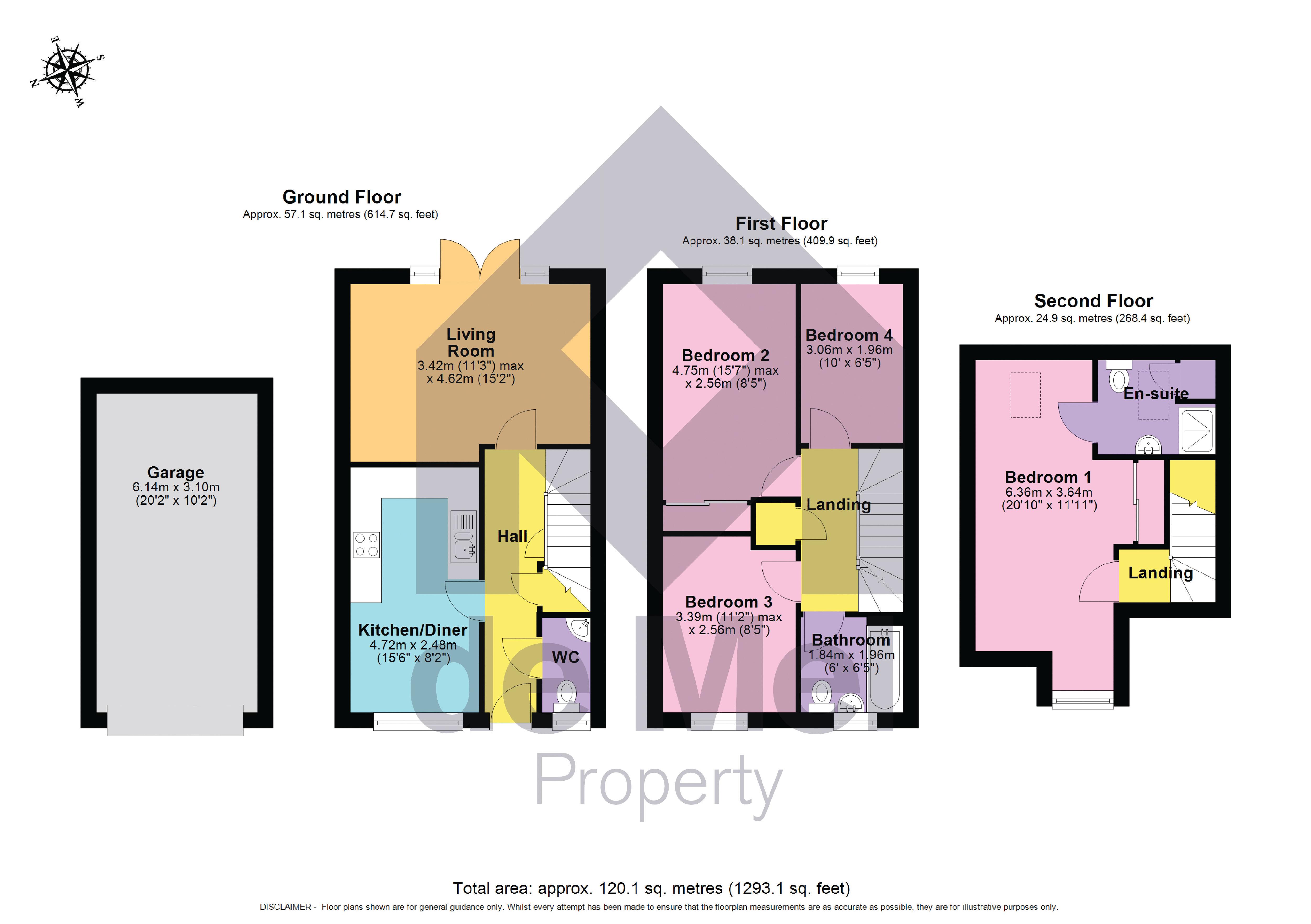 25, Meadowsweet Road, Cheltenham floorplan