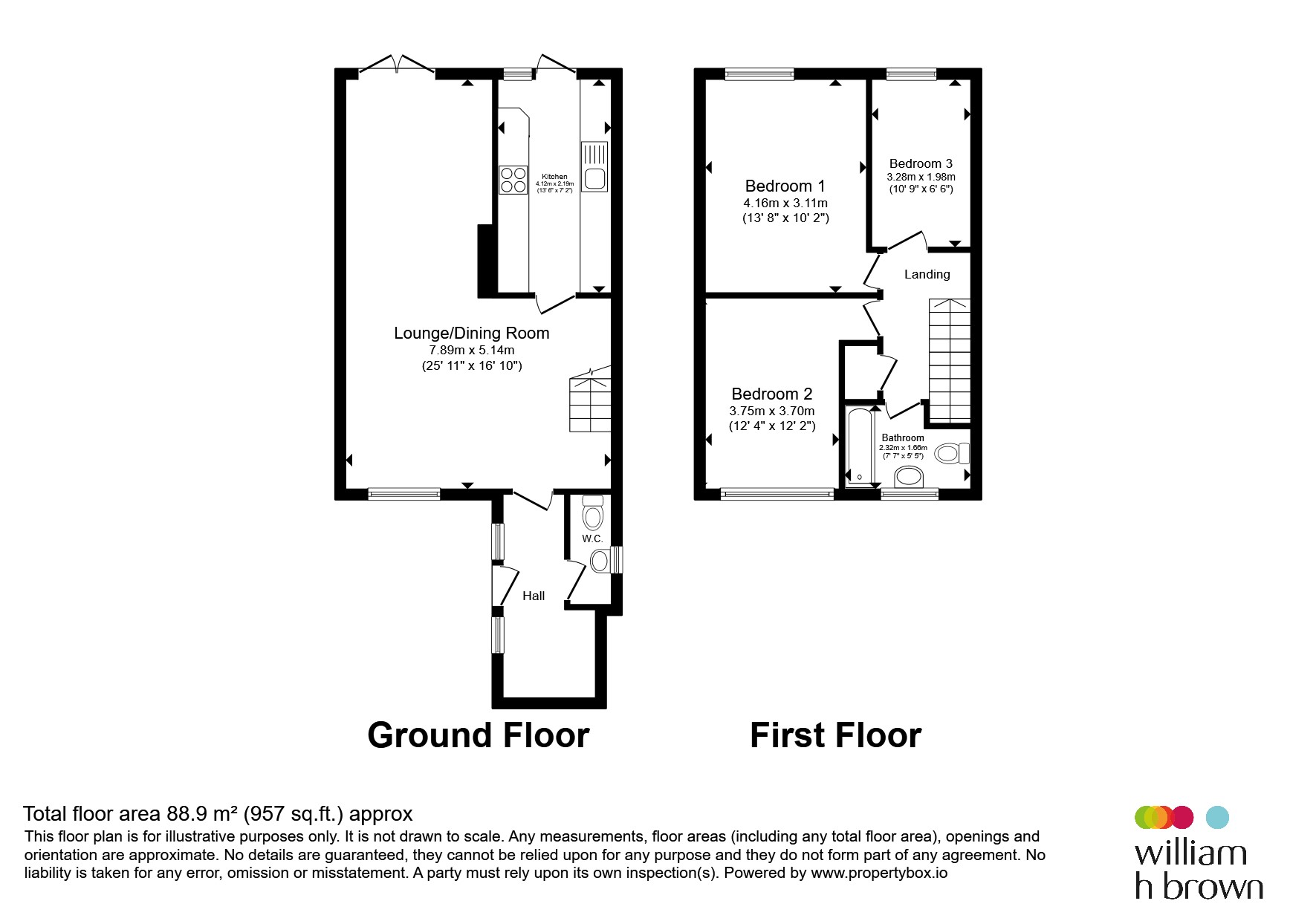 73, Ely Close, Stevenage floorplan
