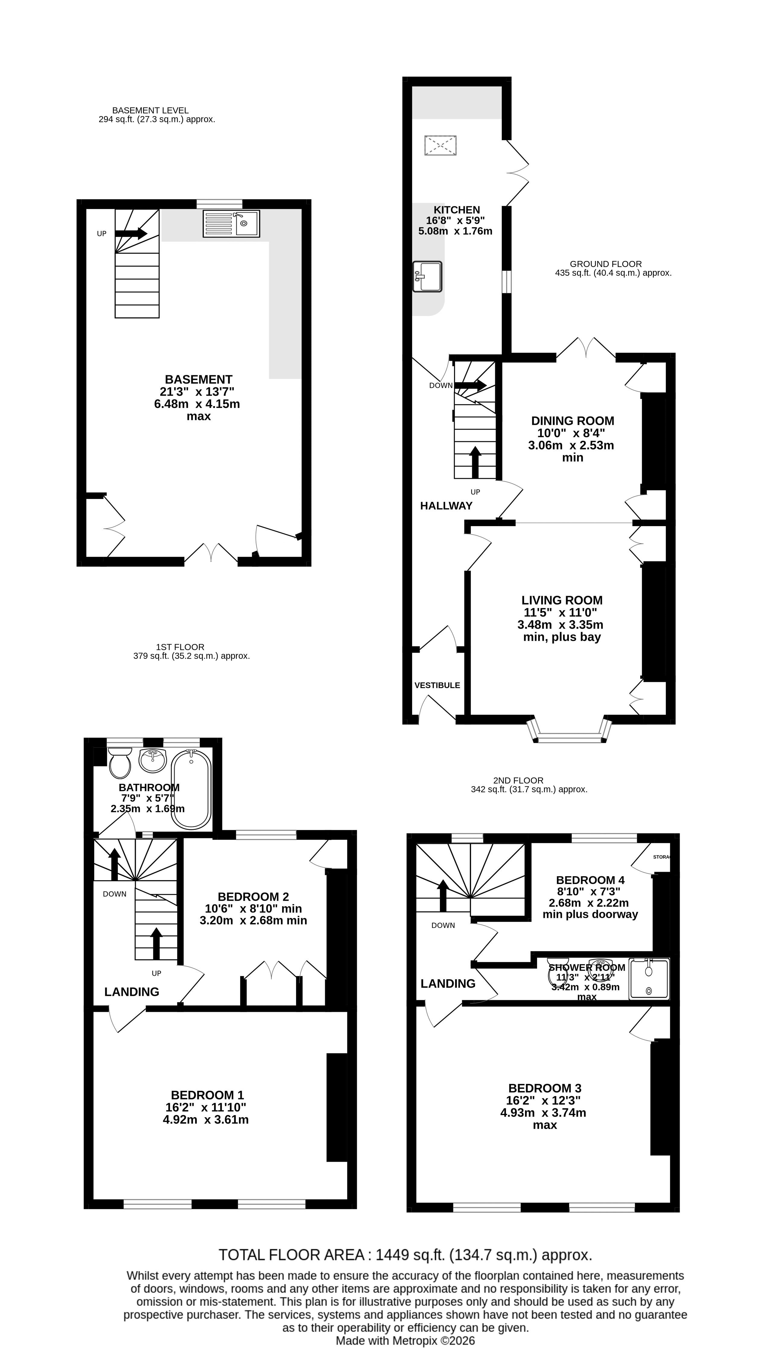 30, Bartholomew Street West, Exeter floorplan