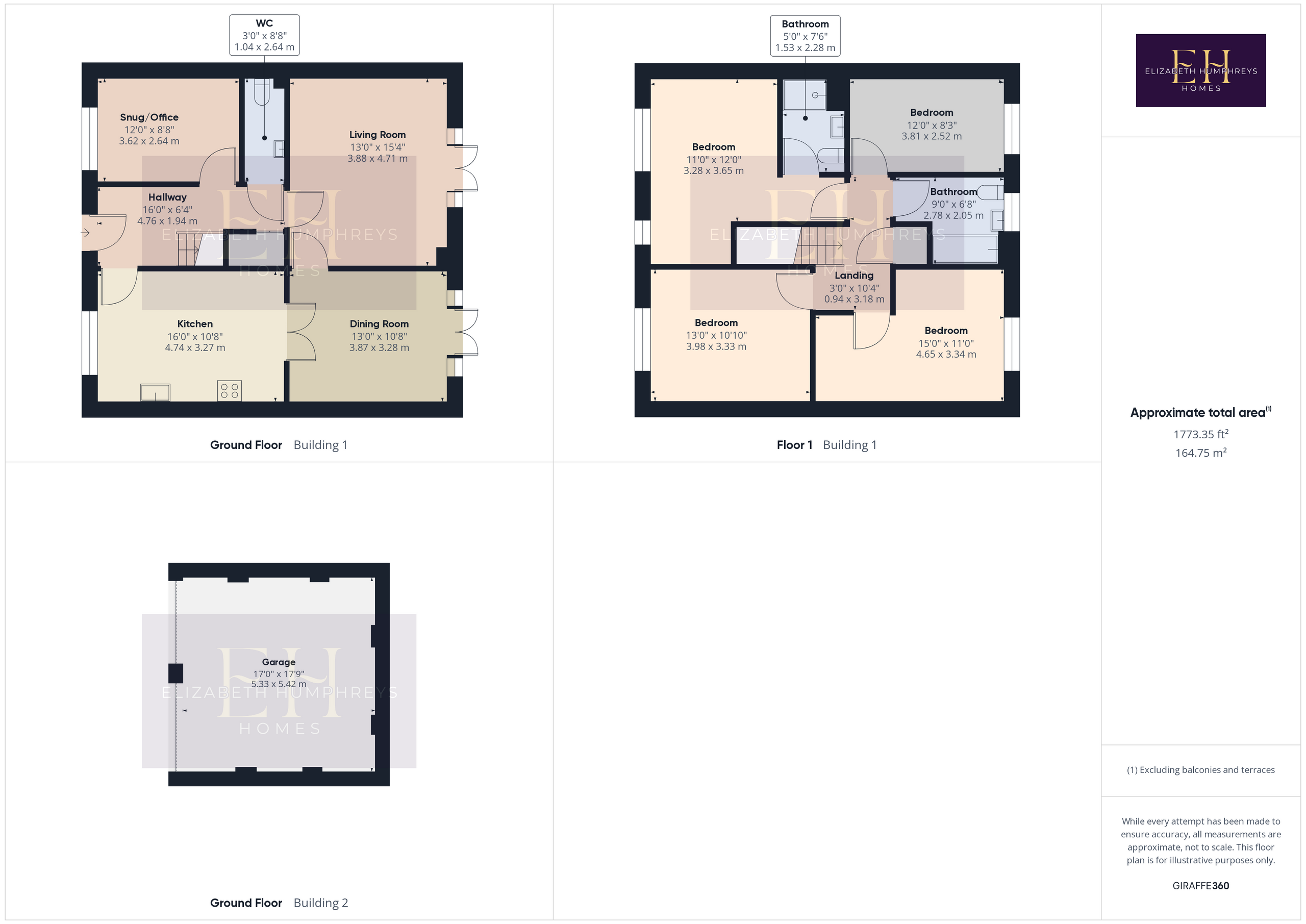 1 Draper Close, Alnwick floorplan