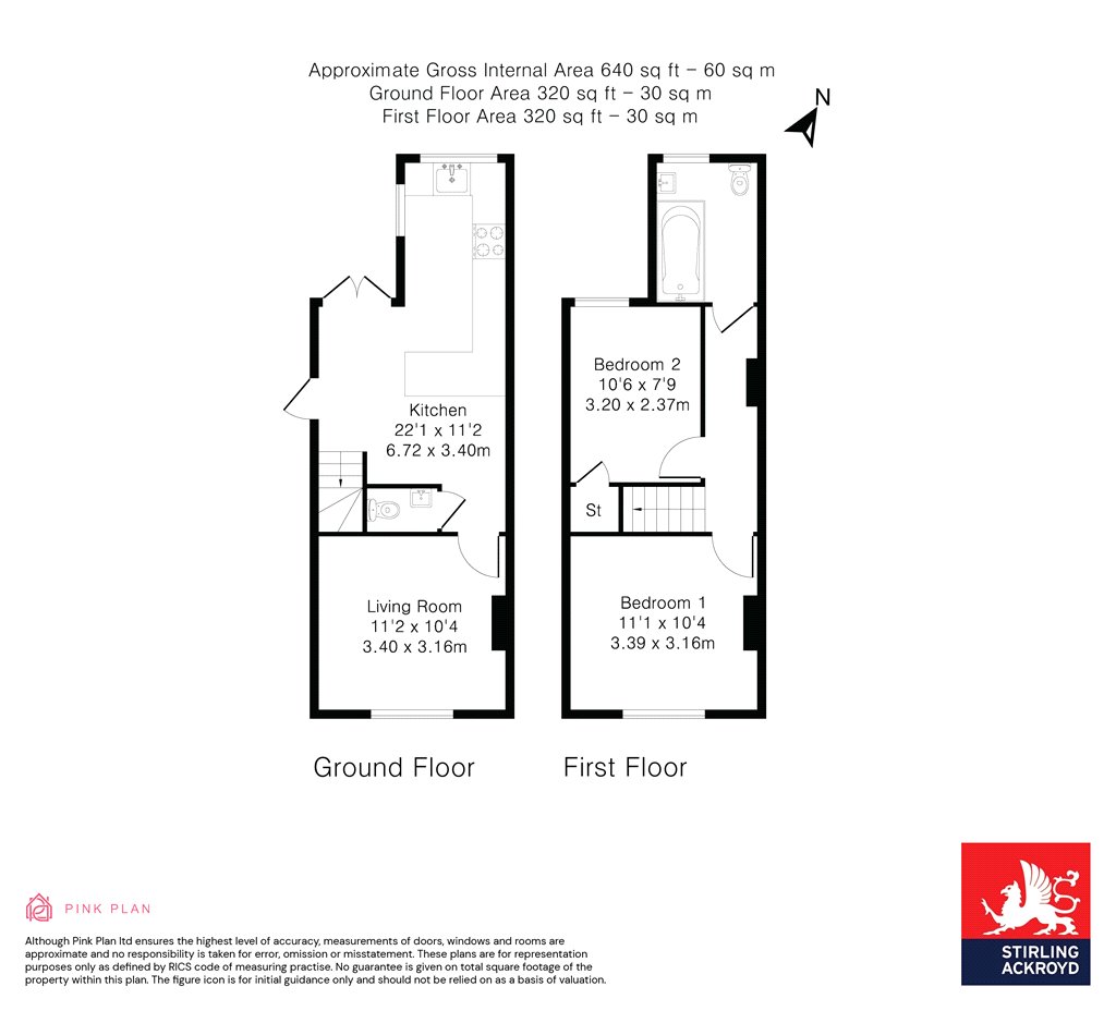 Stanley Road, Croydon CR0, 2 bedroom end terrace house for sale