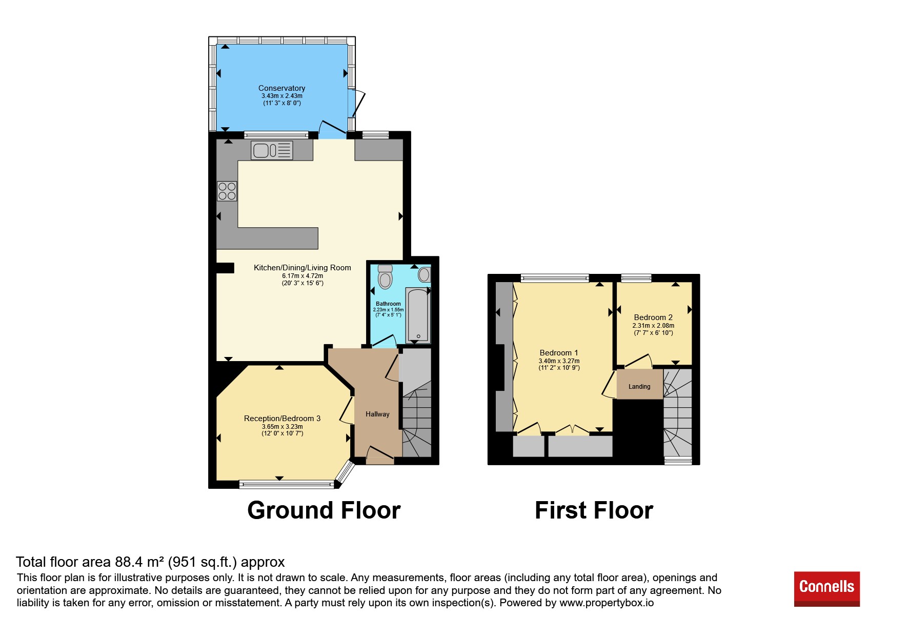 Prince Albert Square, Redhill floorplan