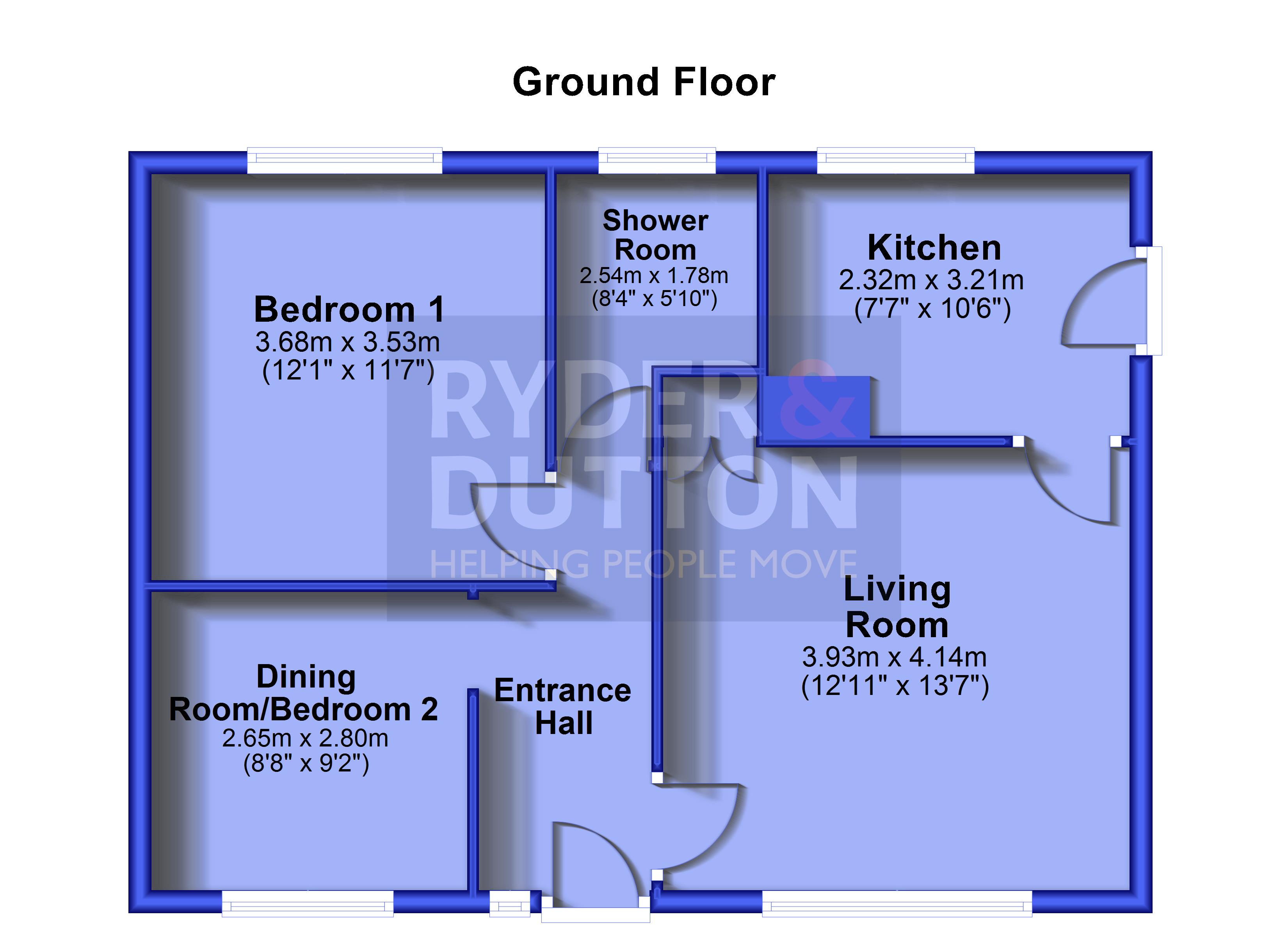 23 The Bungalows,, Lower Bentley Royd, West Yorkshire floorplan