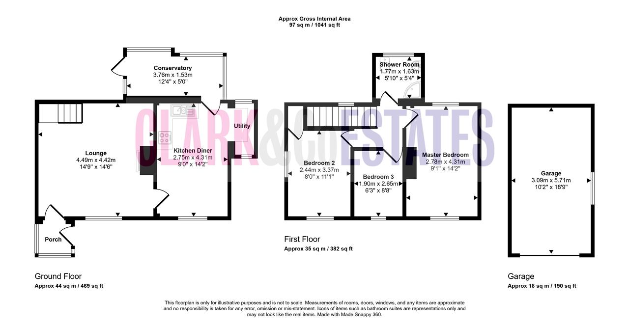 Garden Cottage, Exton floorplan