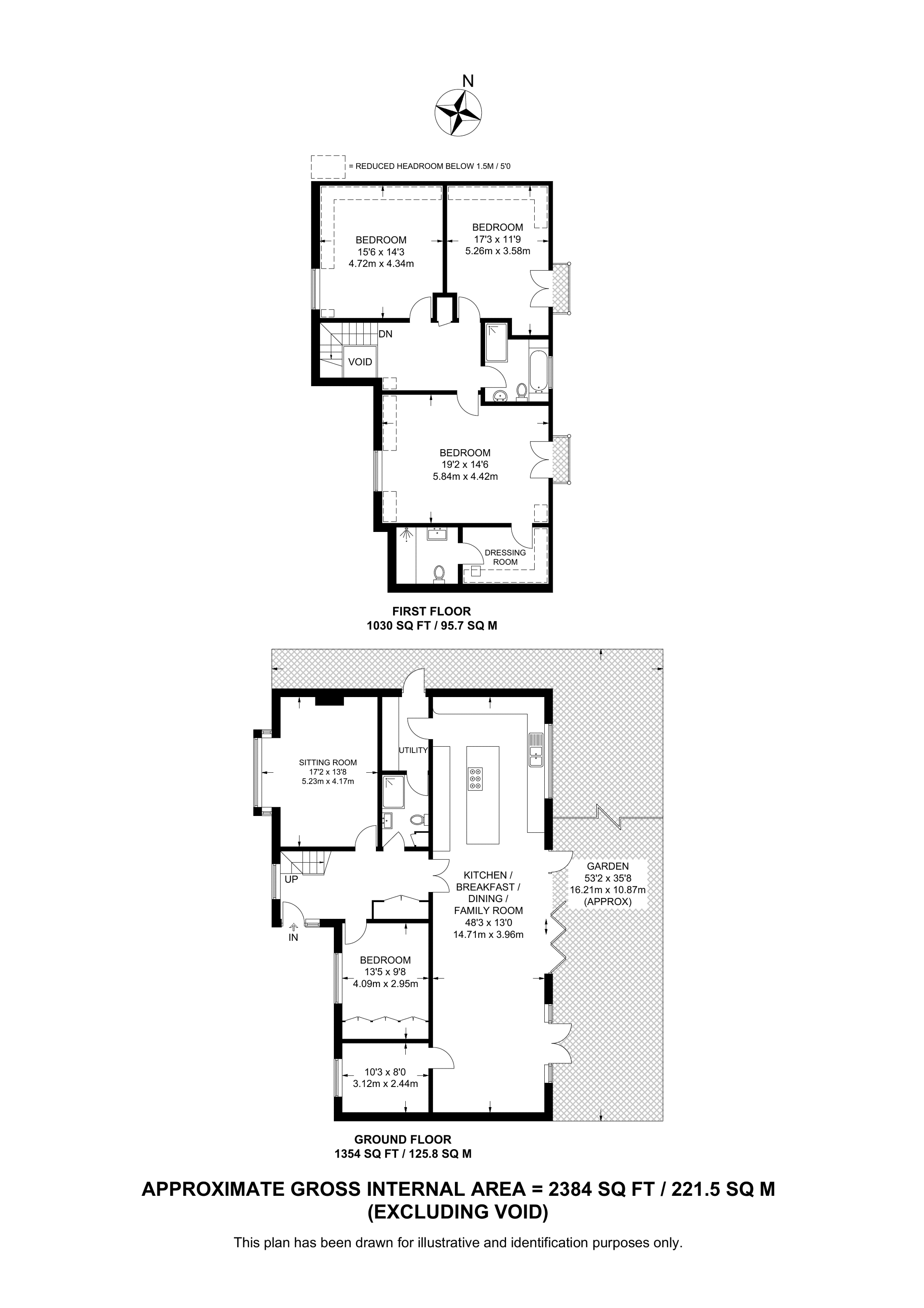 The Bungalow, WD23, Bushey floorplan