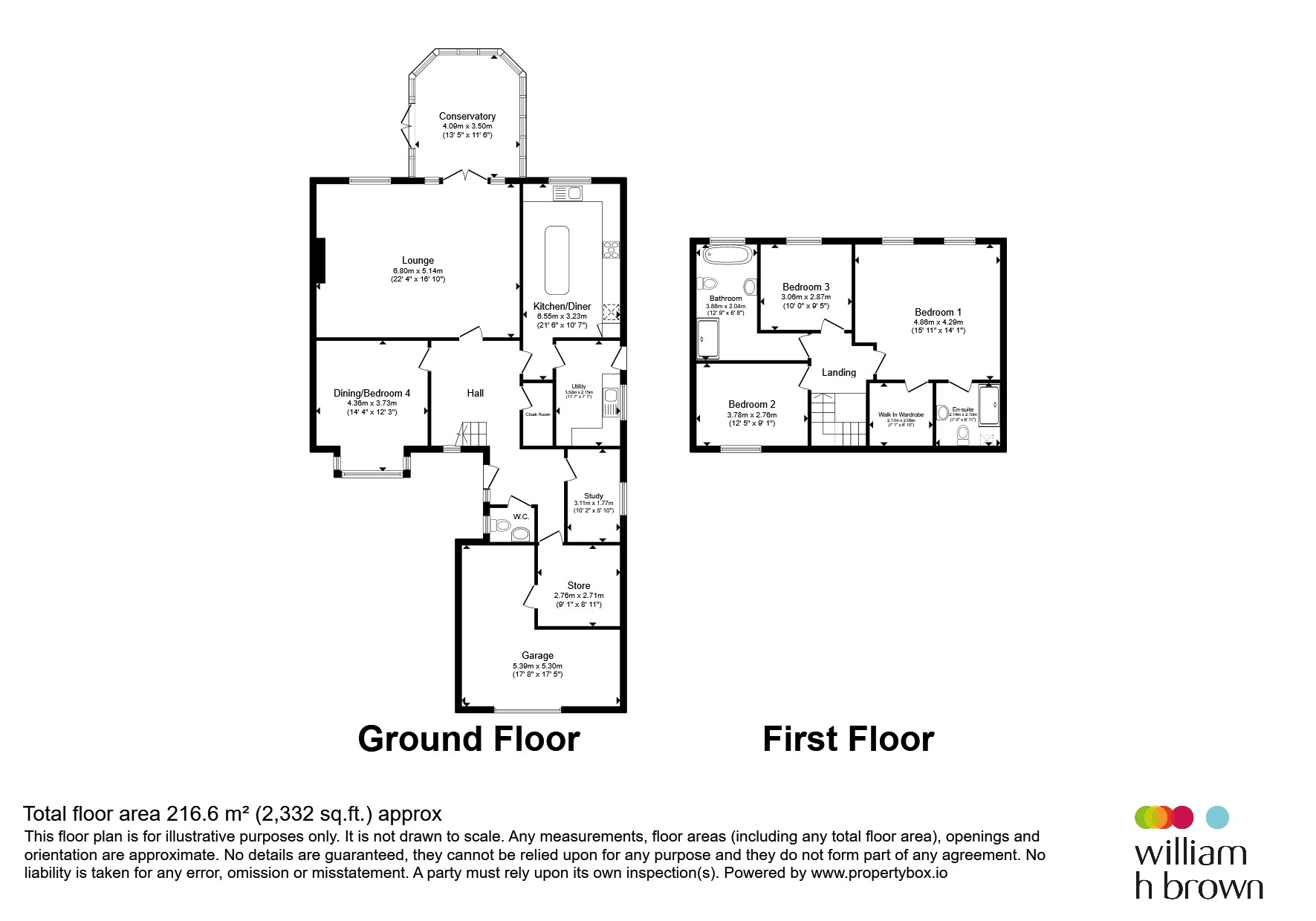 4, Saxon Court, Doncaster floorplan