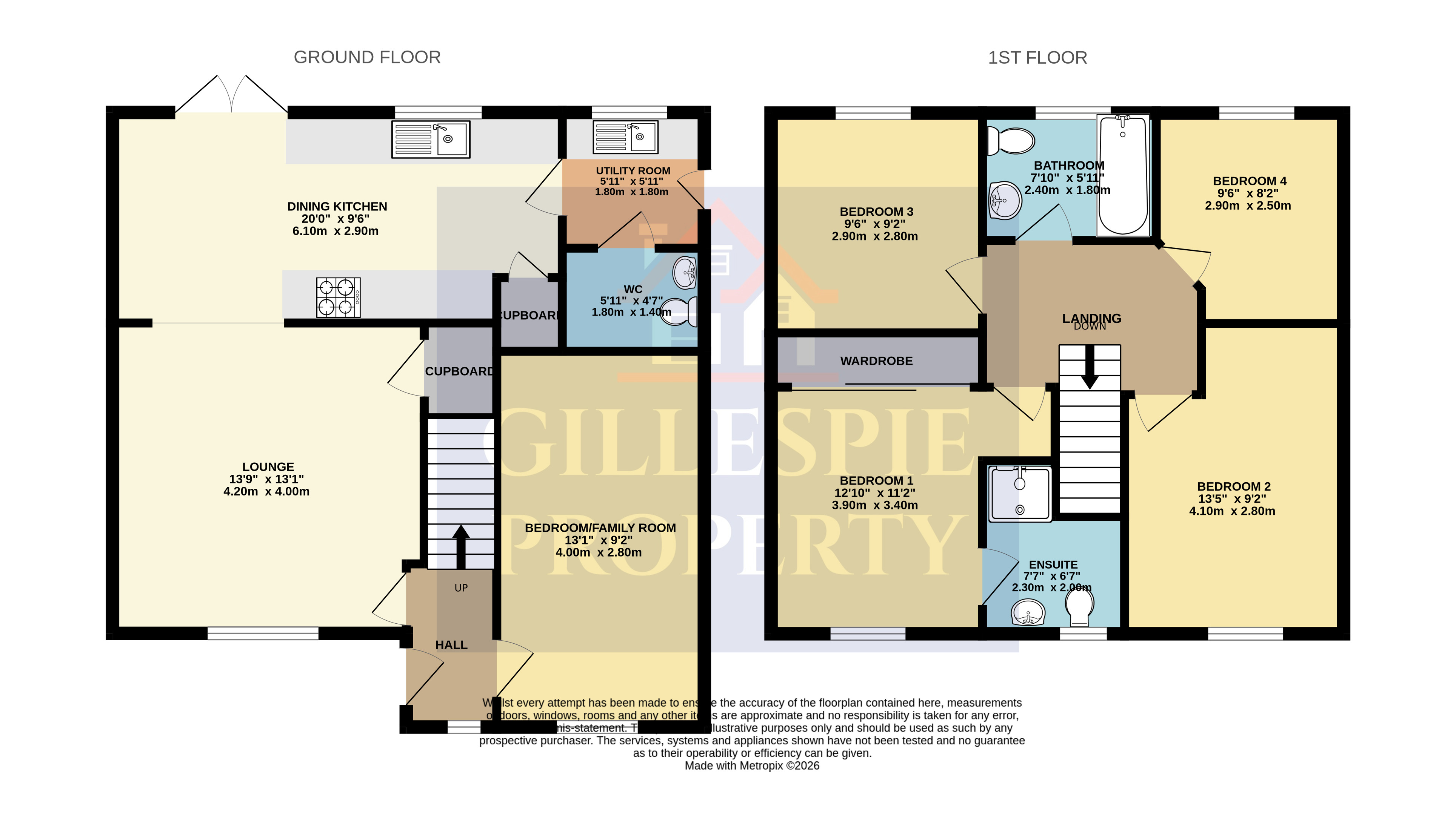 12, Rosebank Avenue, Dunipace floorplan