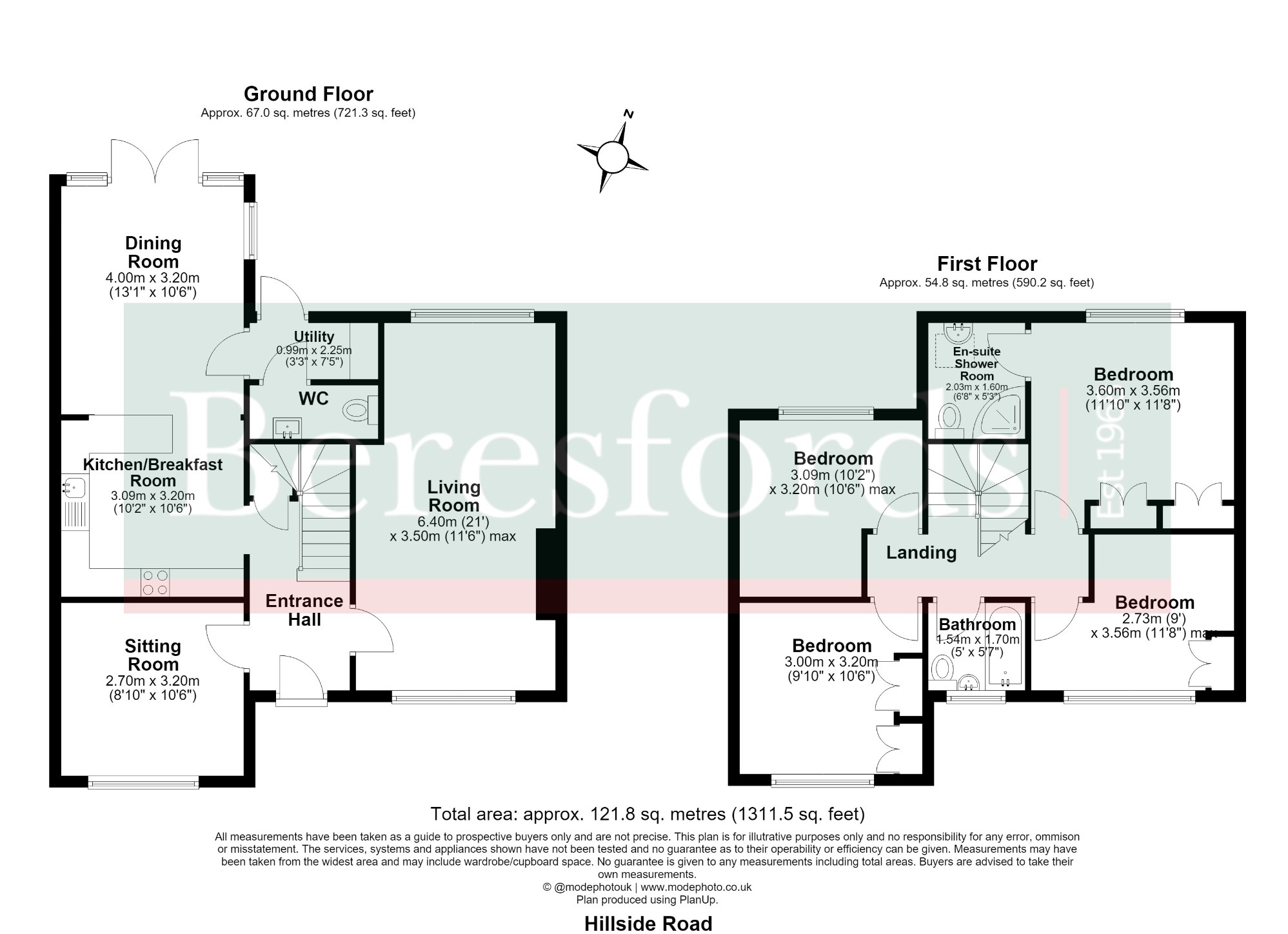 11, Hillside Road, Essex floorplan