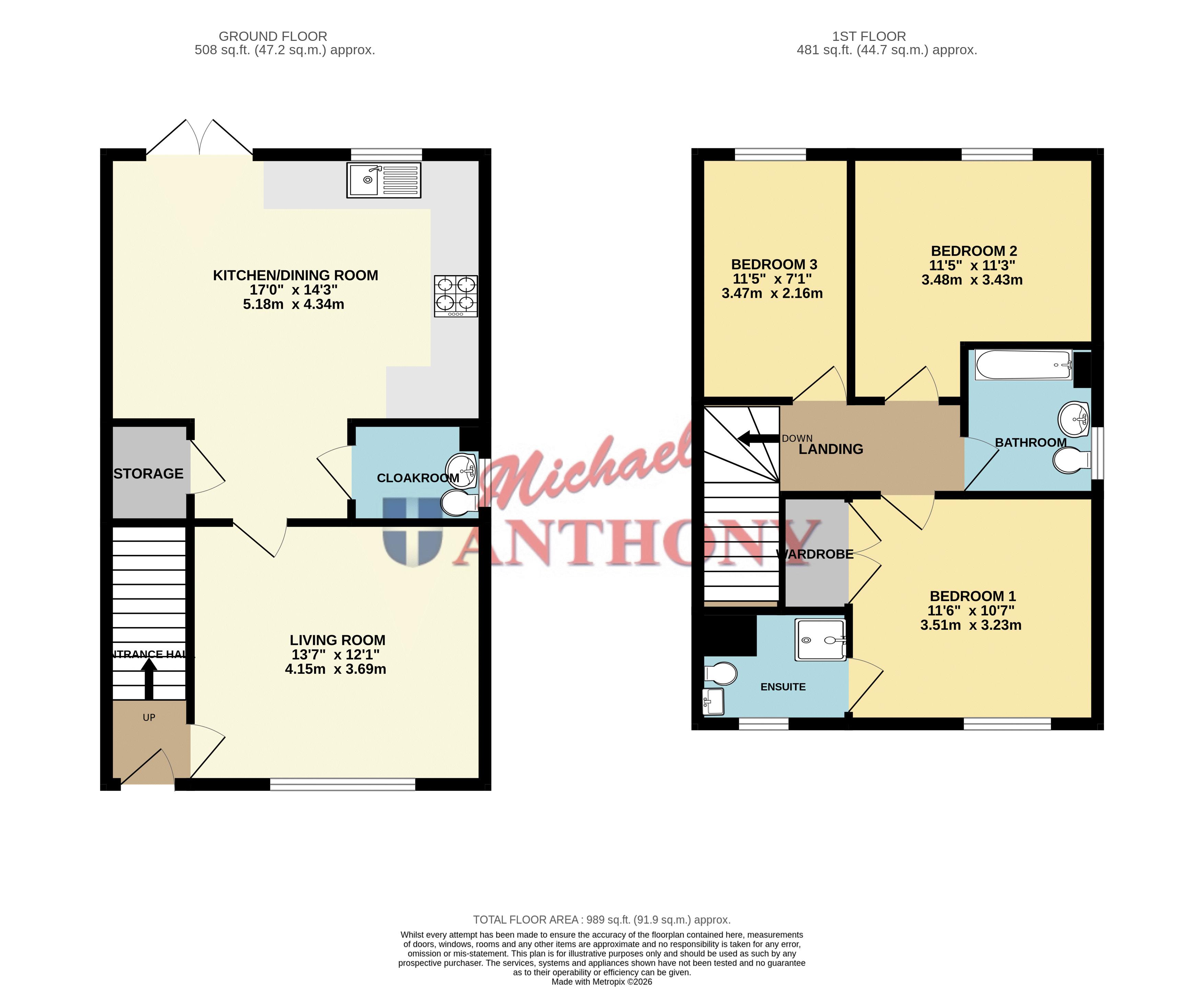 13, Beltie Close, Milton Keynes floorplan