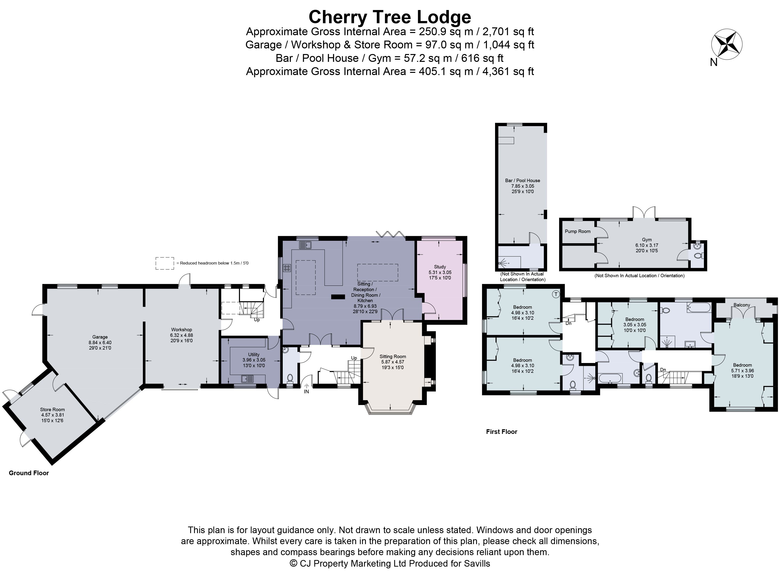 Cherry Tree Lodge,, Finches Avenue, Rickmansworth floorplan