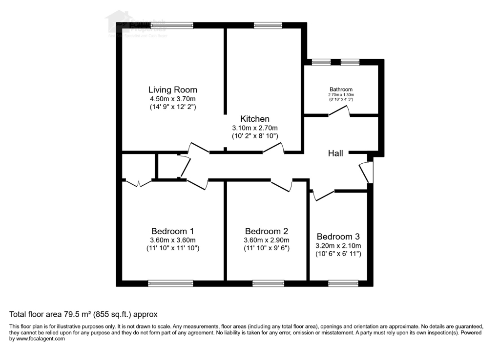 30, Ross Place, Fort William floorplan