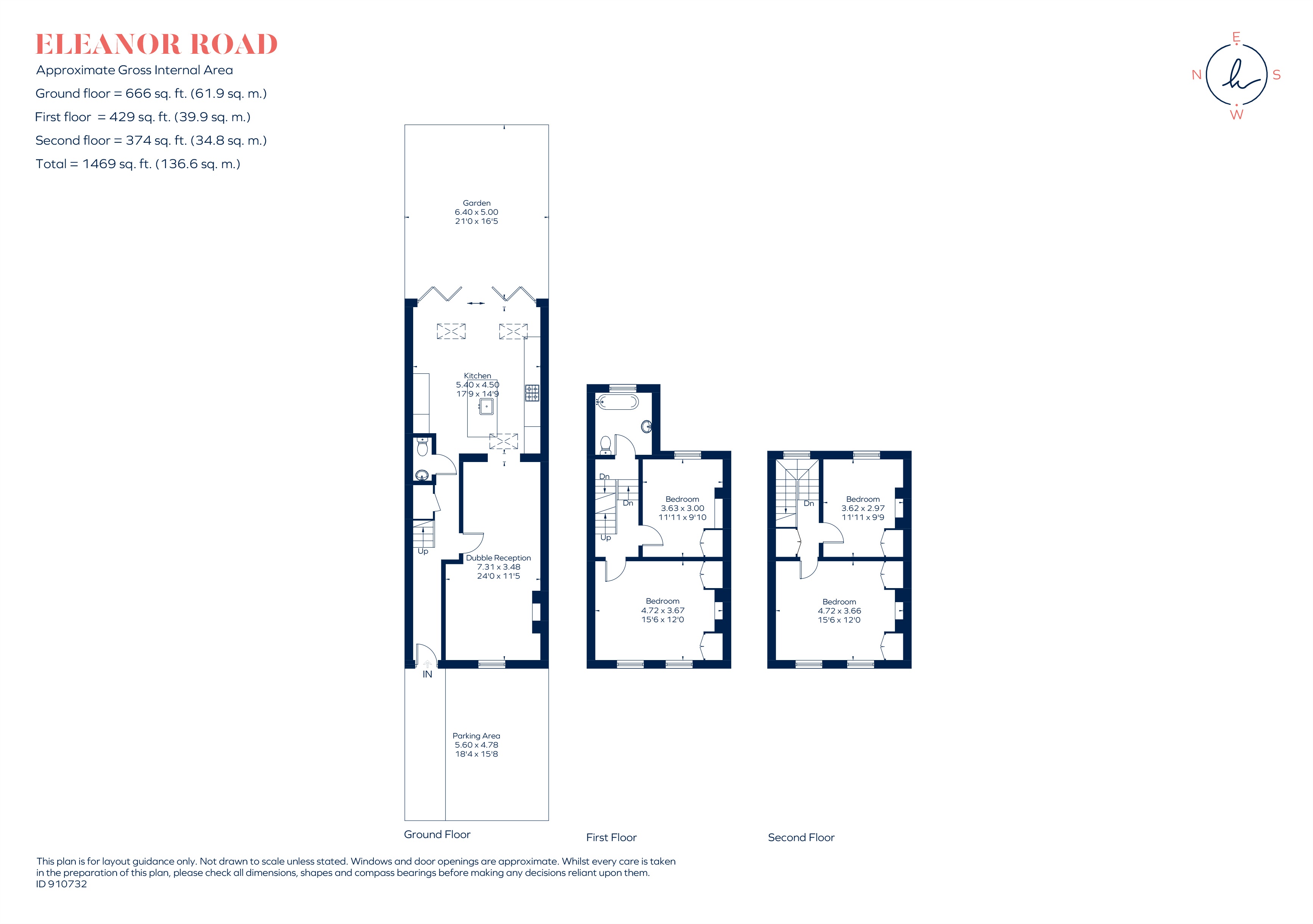 Eleanor Road, London E8, 4 bedroom terraced house for sale 62840009