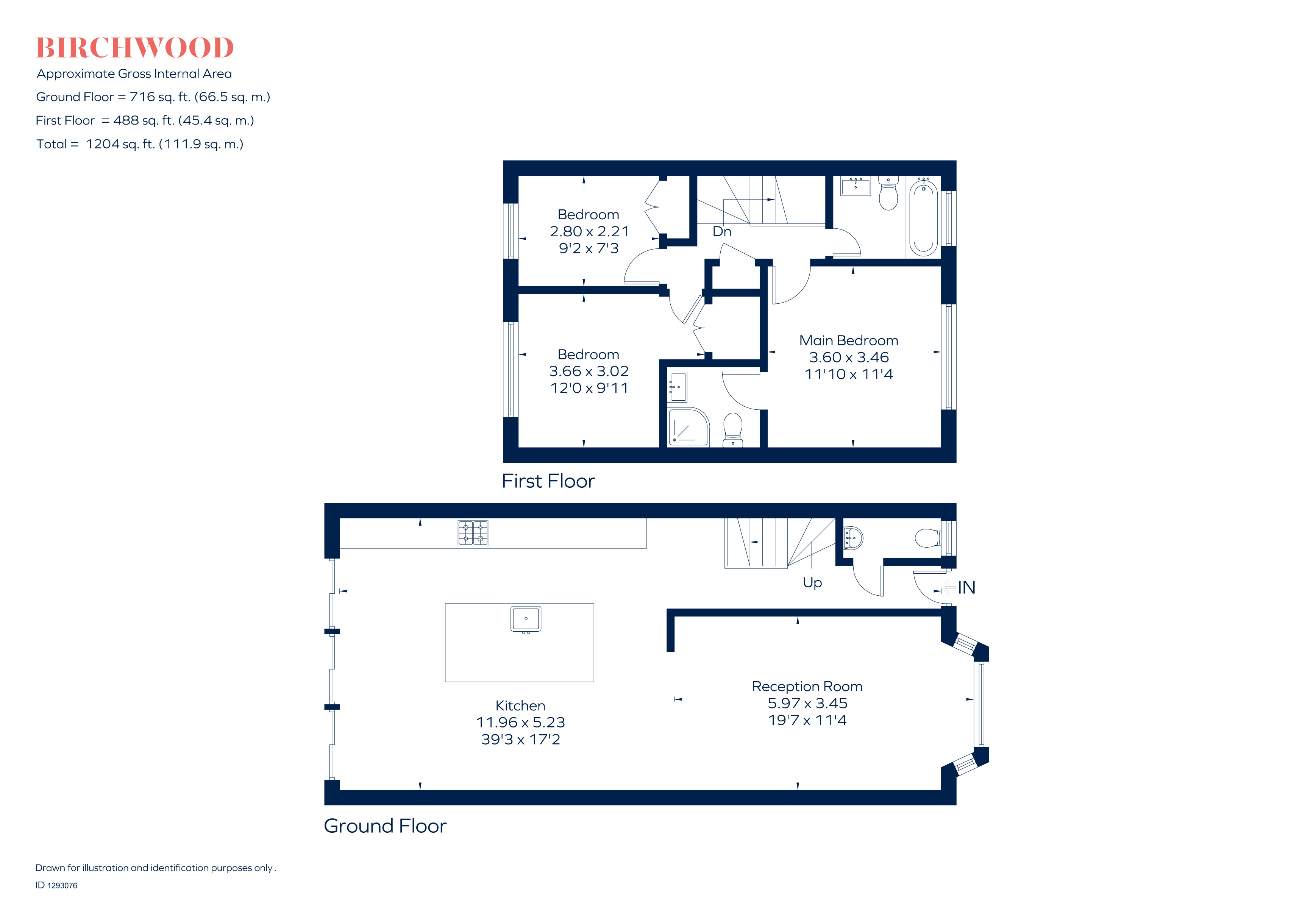 20, Birchwood Grove, Hampton floorplan