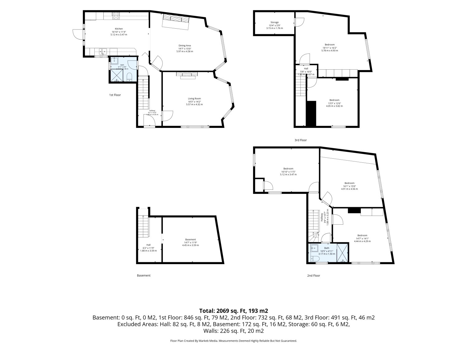 17, Rampton Road, Sheffield floorplan