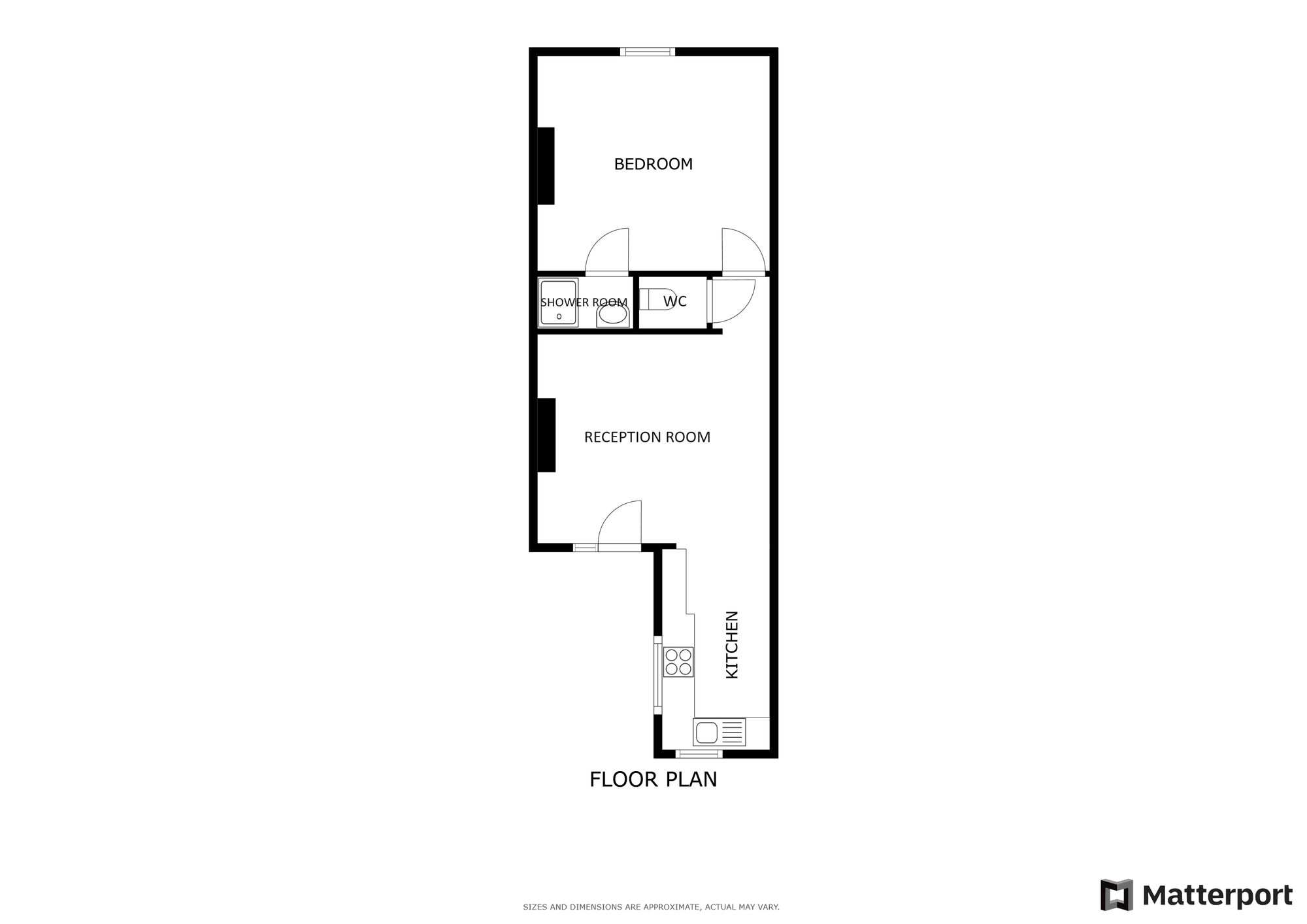 20A Francis Street, Leicester floorplan