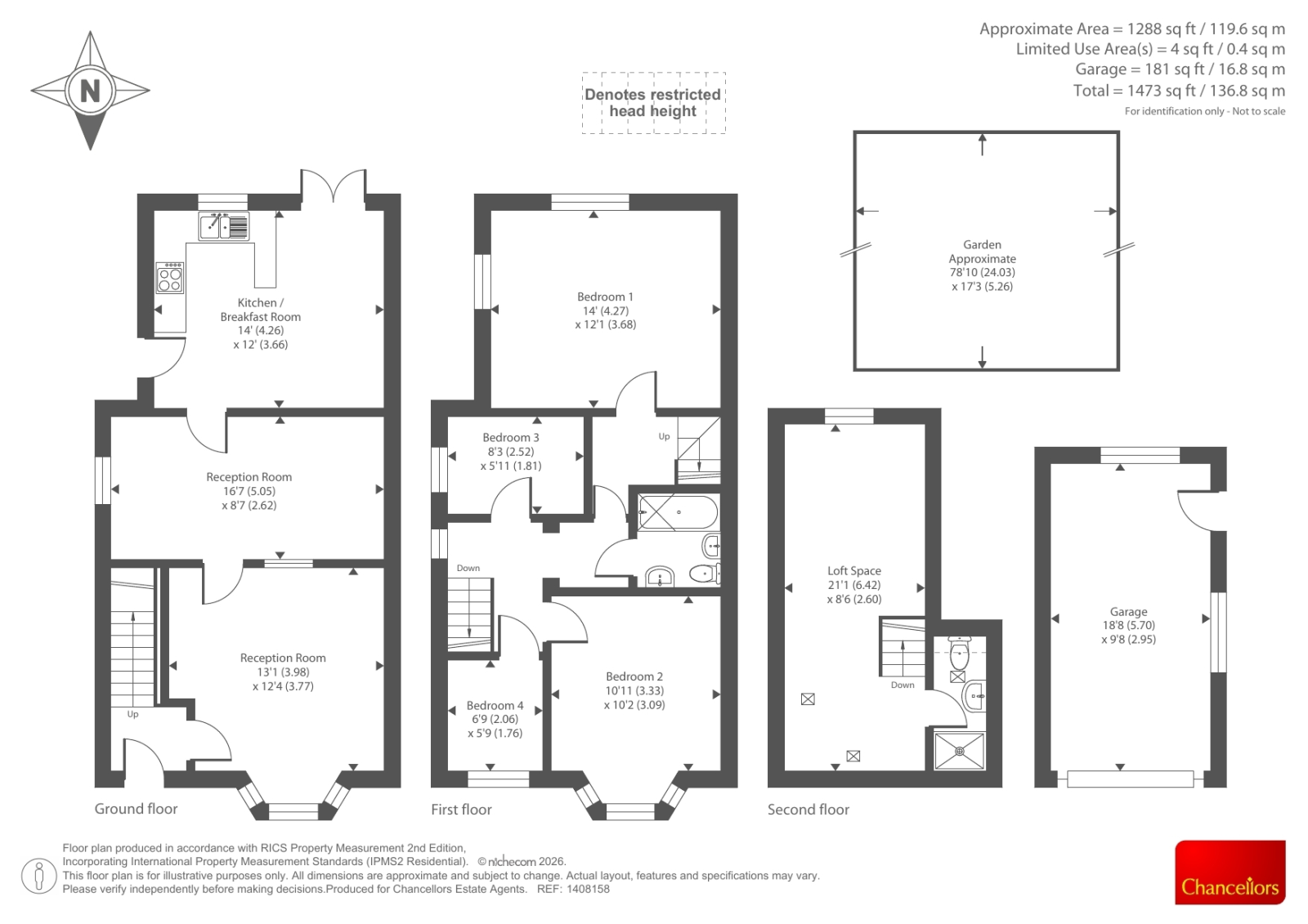 9, Merewood Avenue, Oxford floorplan