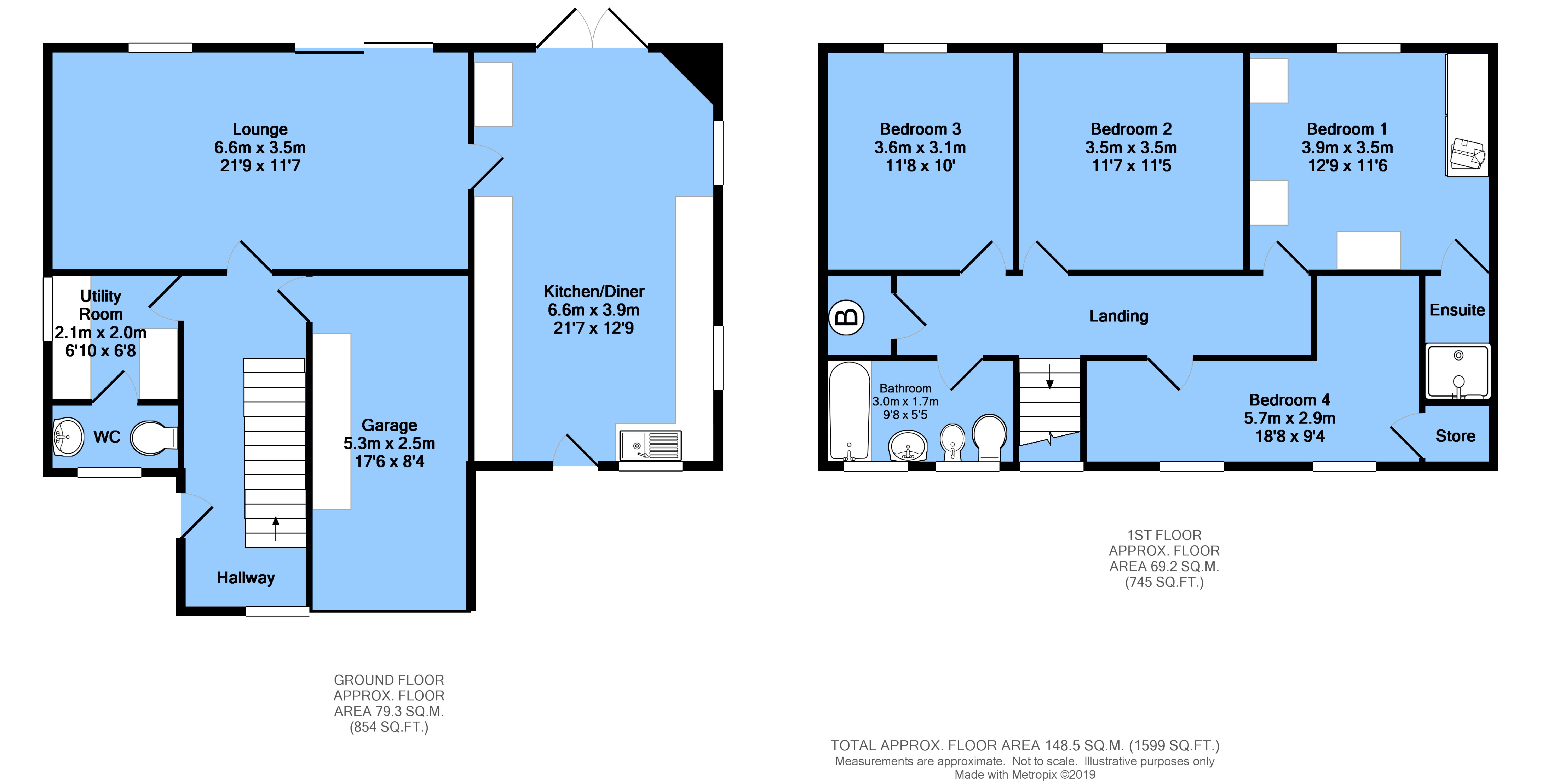 4 Bedrooms Detached house for sale in Vicarage Close, Heath, Chesterfield S44