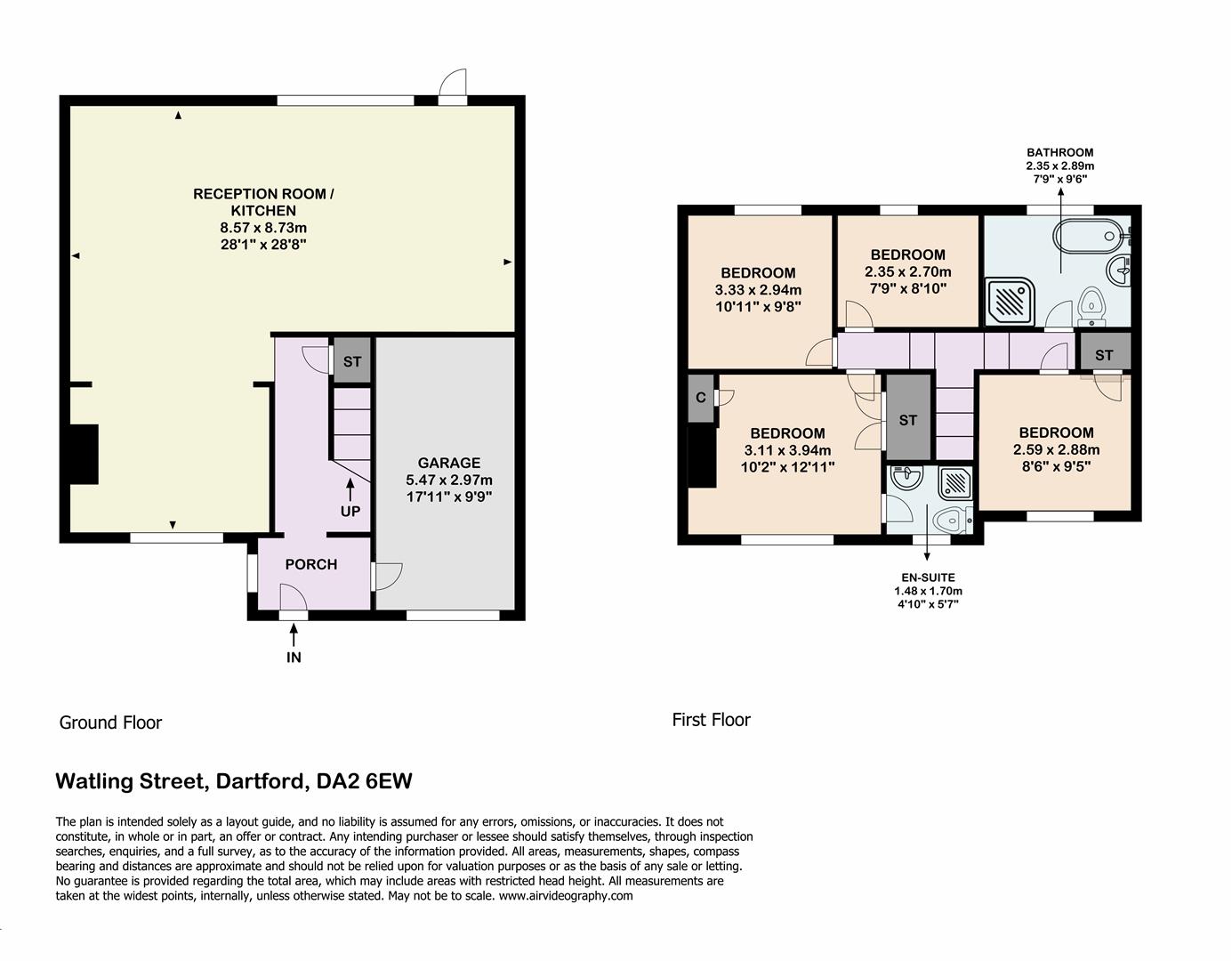 222, Watling Street, Dartford floorplan