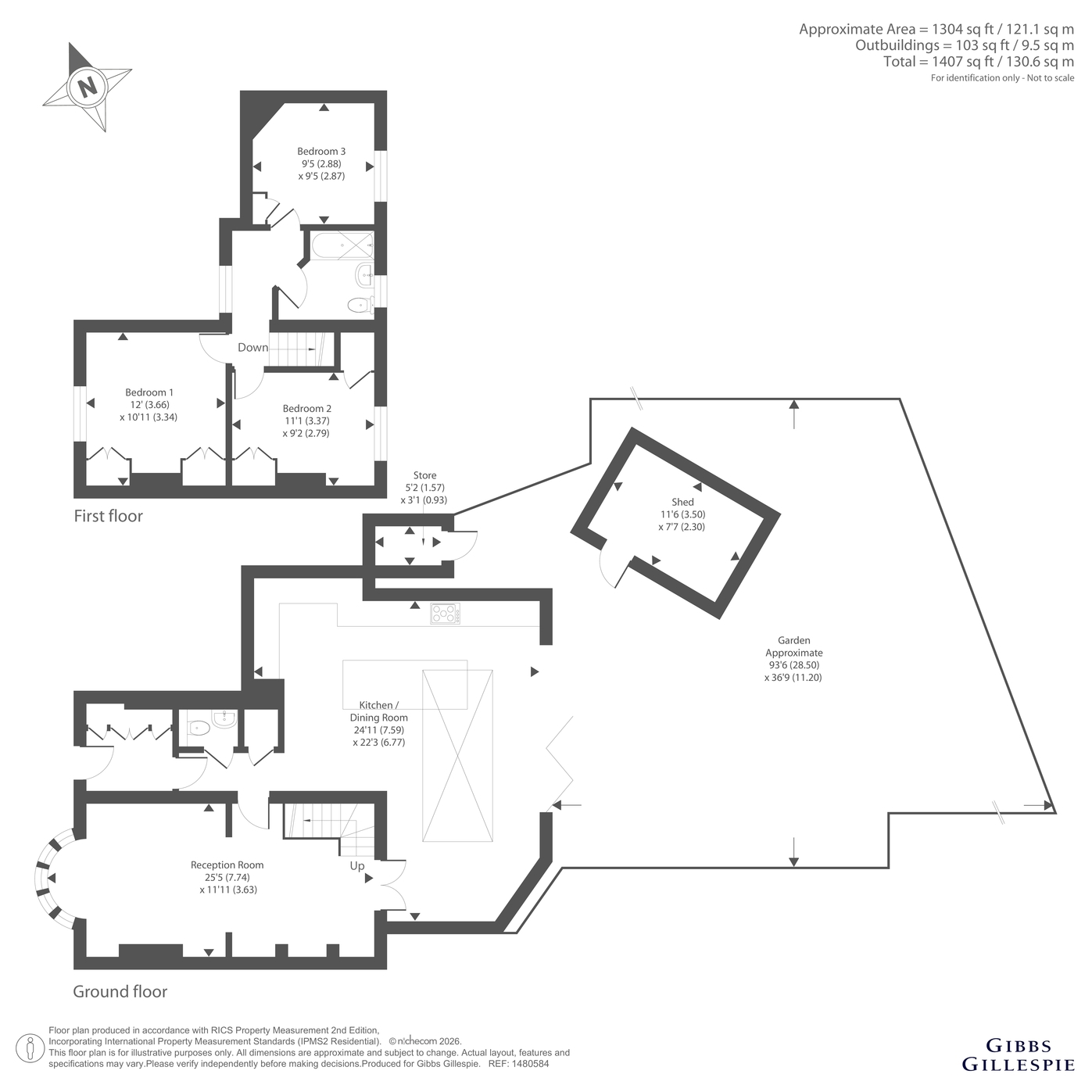 2, Moorcroft Lane, Uxbridge floorplan