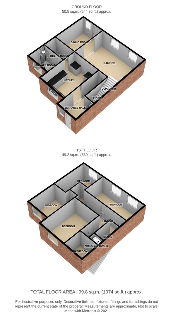 1, Hurrell Road, Great Yarmouth floorplan