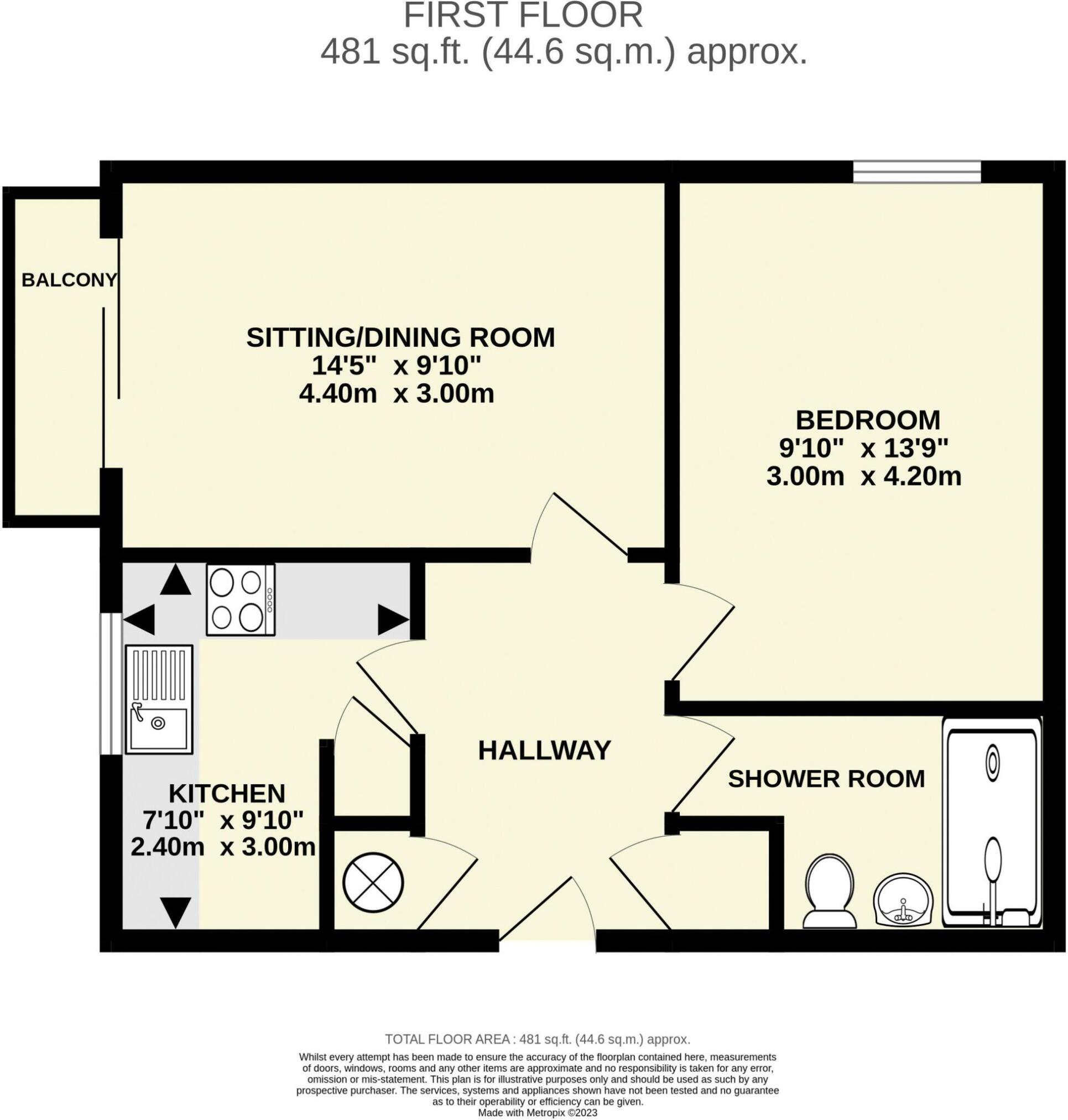 5, Western Court, Devon floorplan