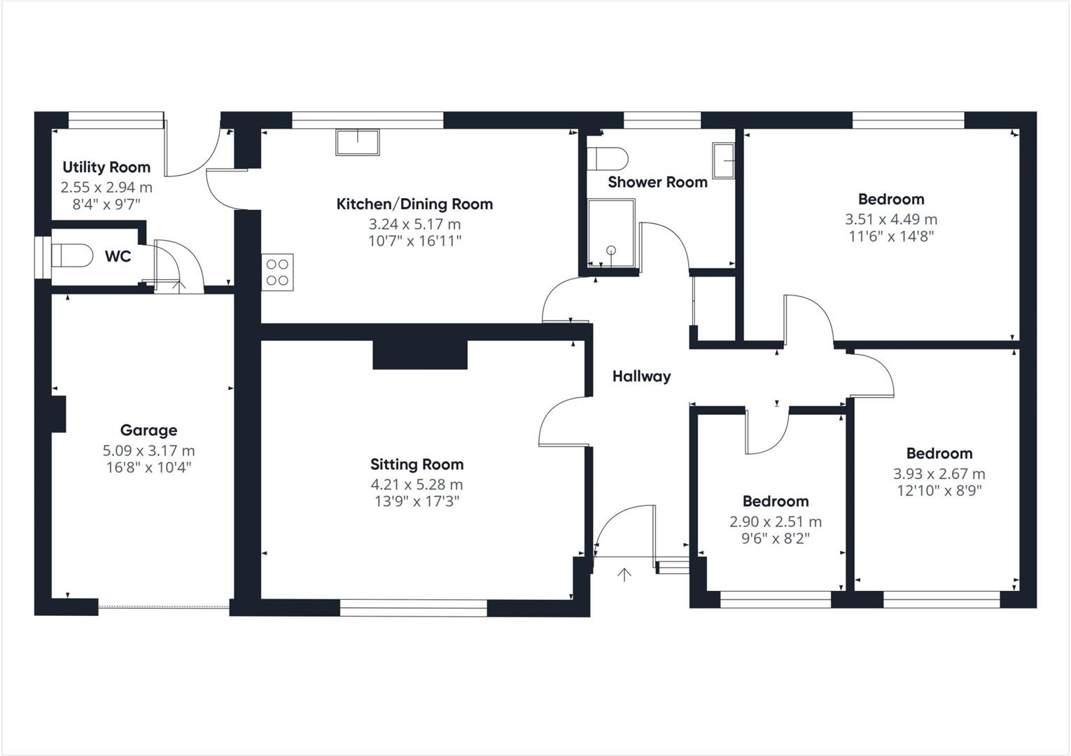 Roma, Fifth Avenue, Ross-On-Wye floorplan