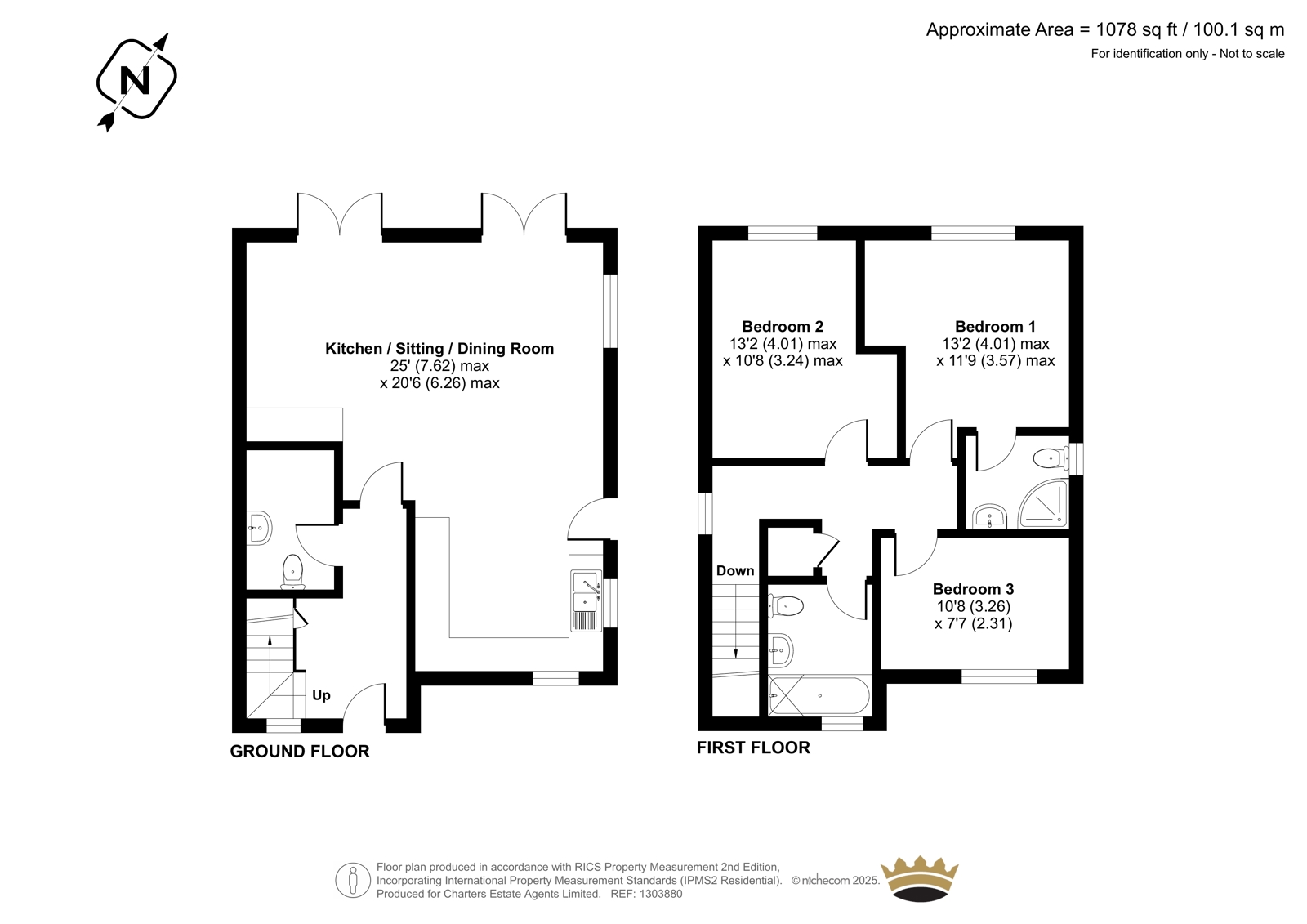 Foxes Den, 1A Bridge Cottages,, Foxes Lane, Romsey floorplan
