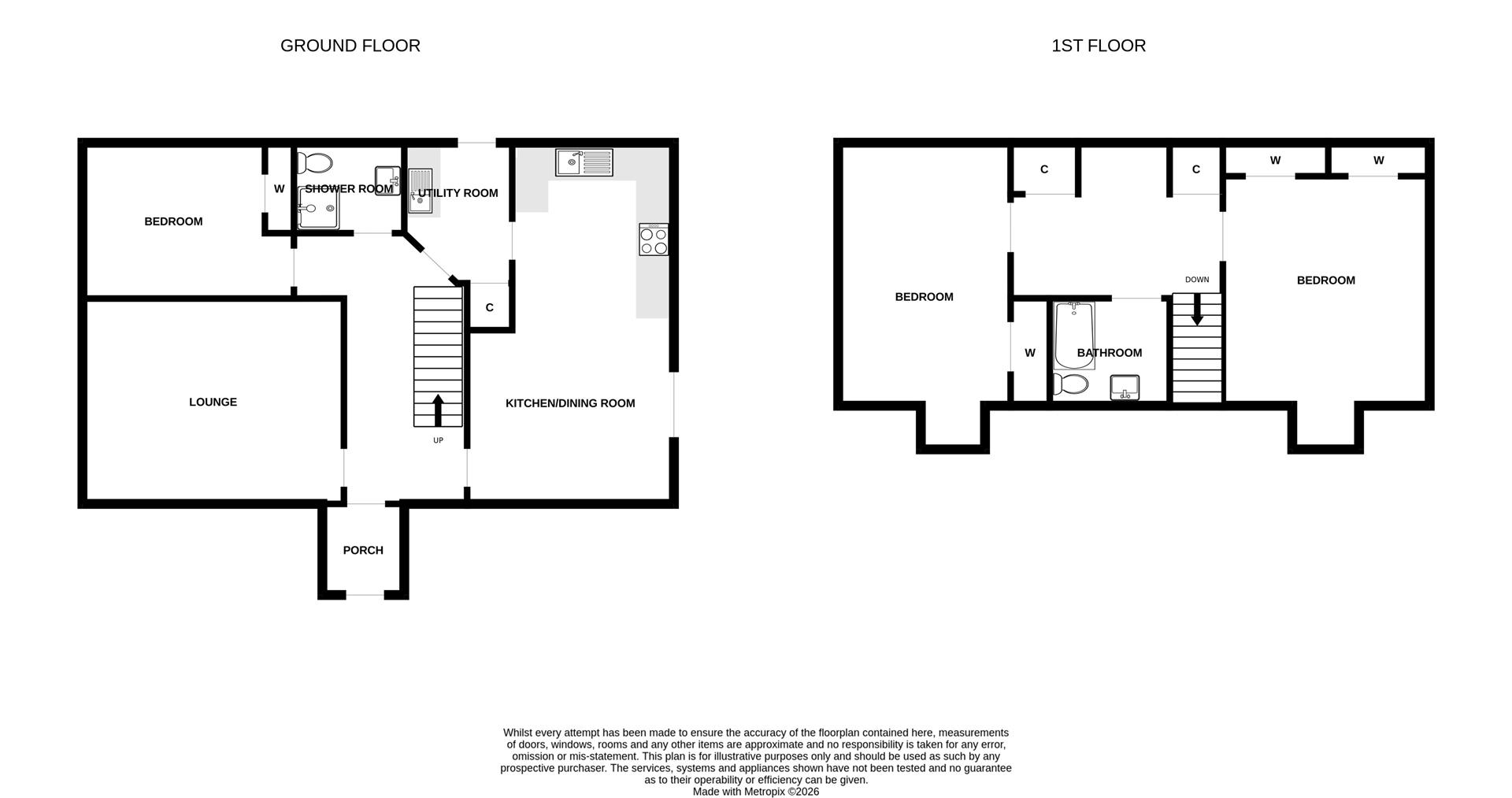 New House & Broomhill Cottage, Drumnadrochit floorplan