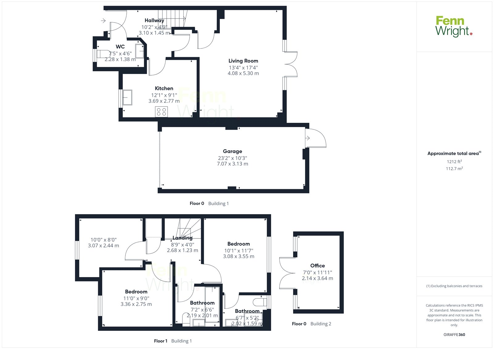 7, Millers Way, Ipswich floorplan