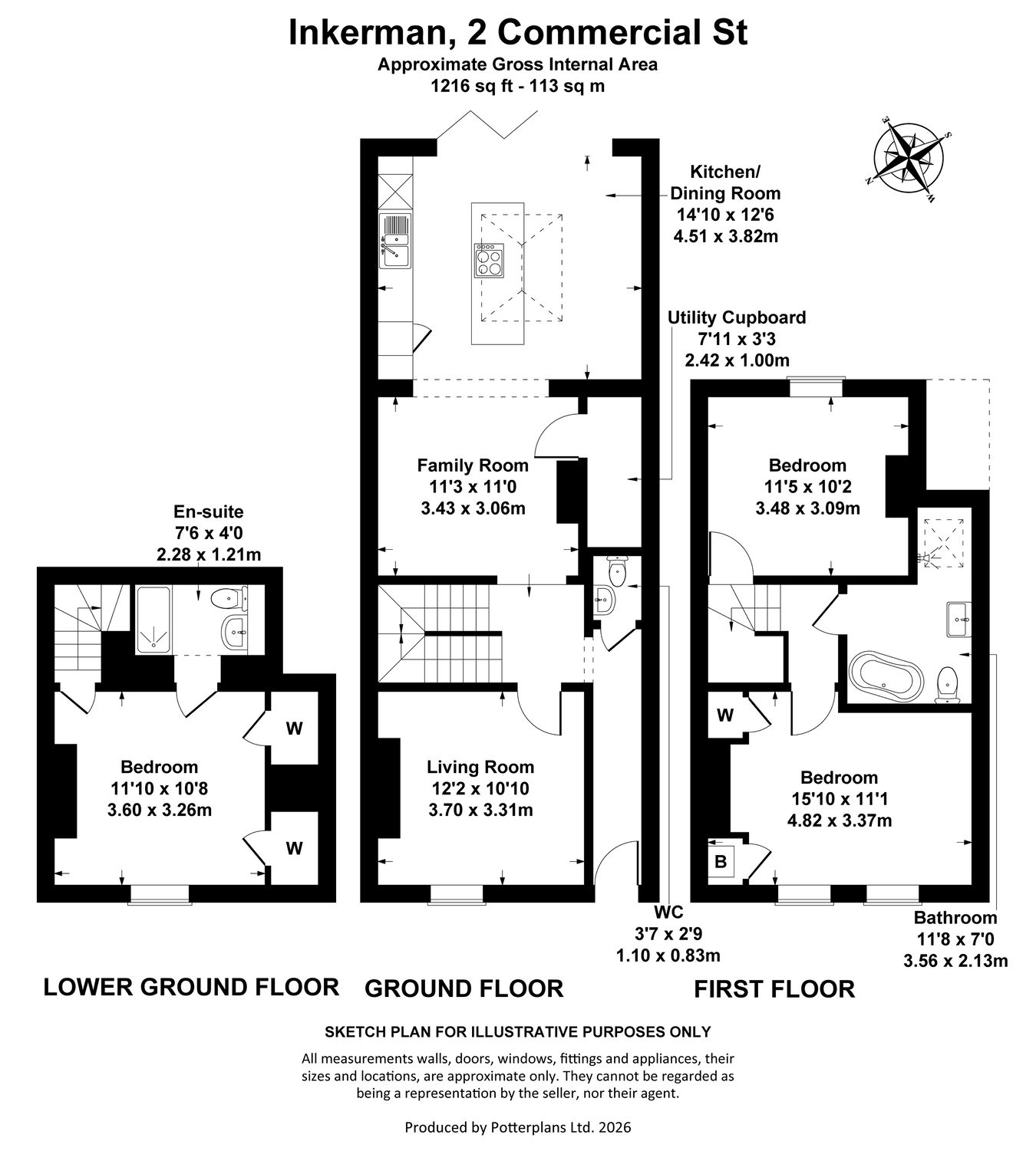 Commercial Street, Cheltenham floorplan