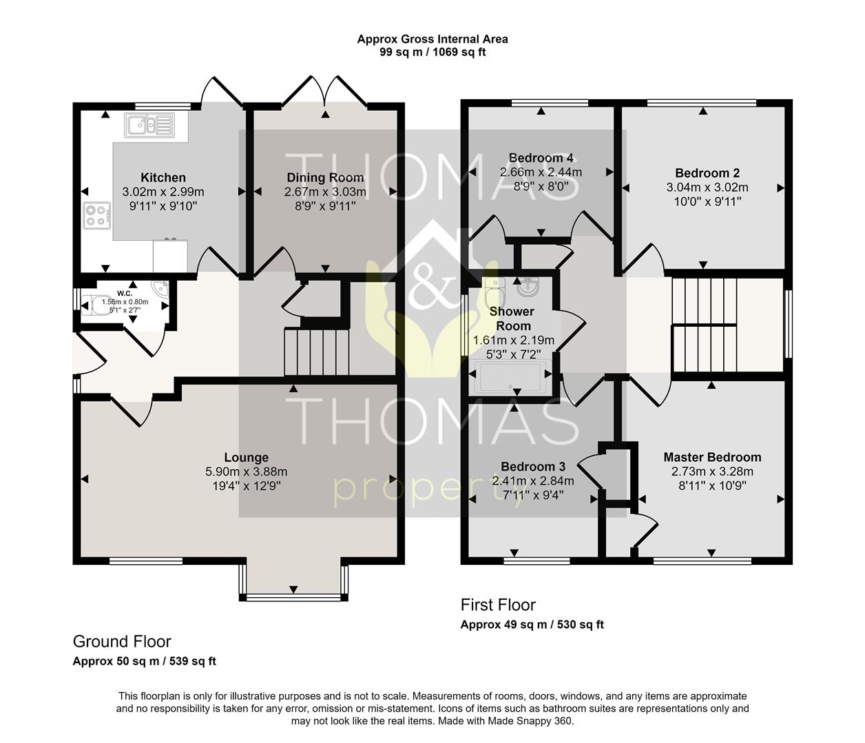14, Pincoate, Gloucester floorplan