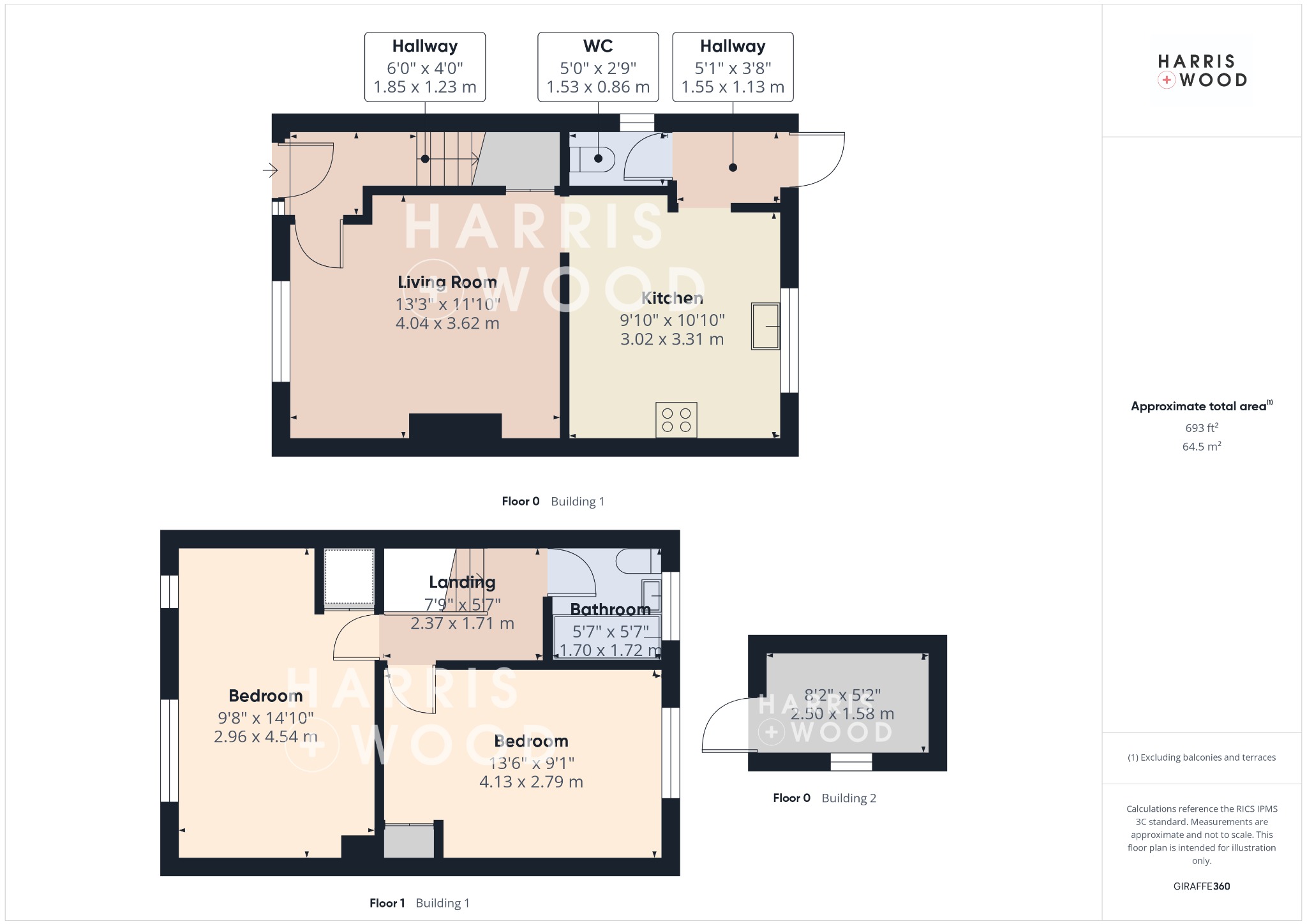 40 Greenfield Houses, Birch, Essex floorplan