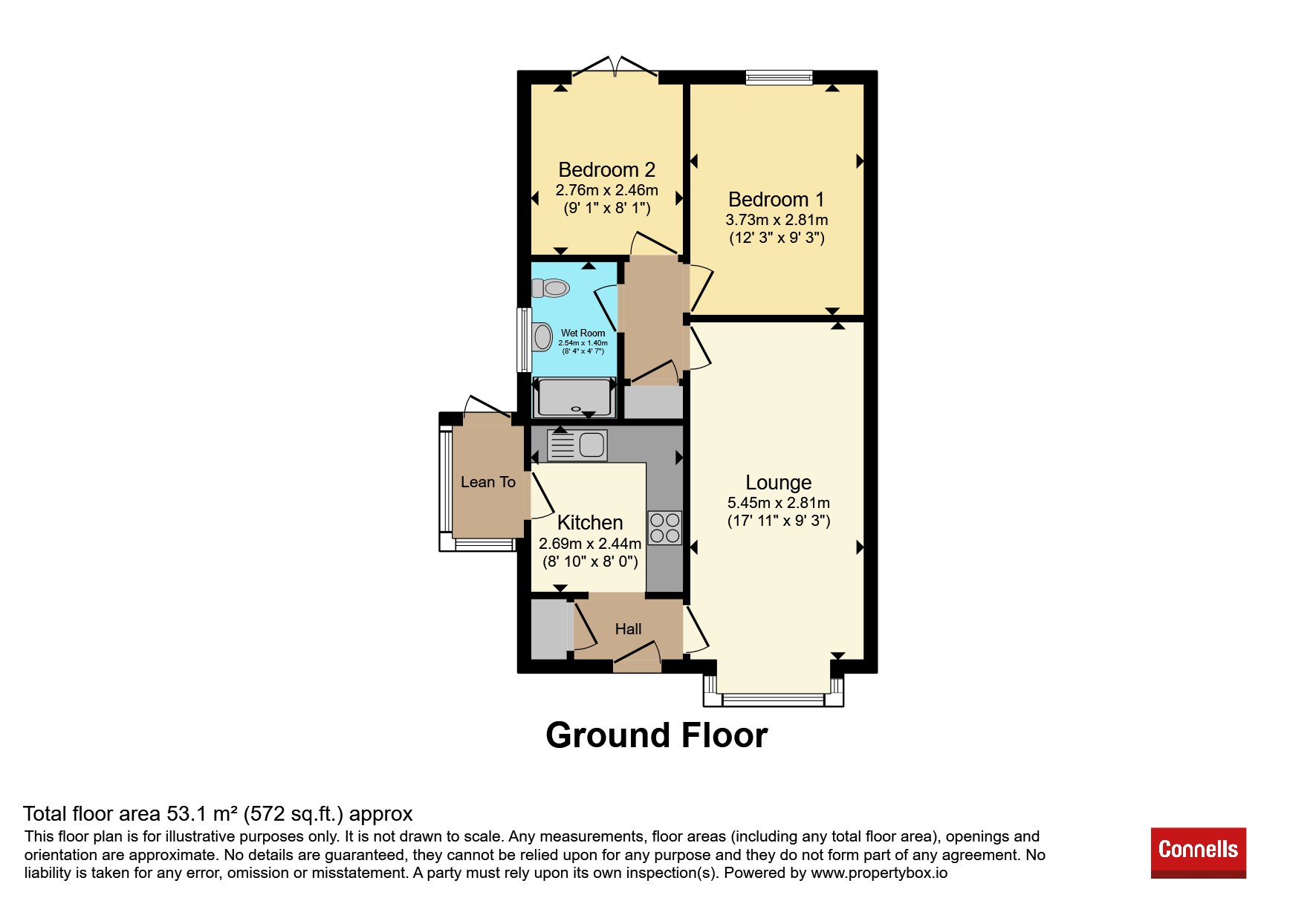 4, Beverstone, PETERBOROUGH floorplan
