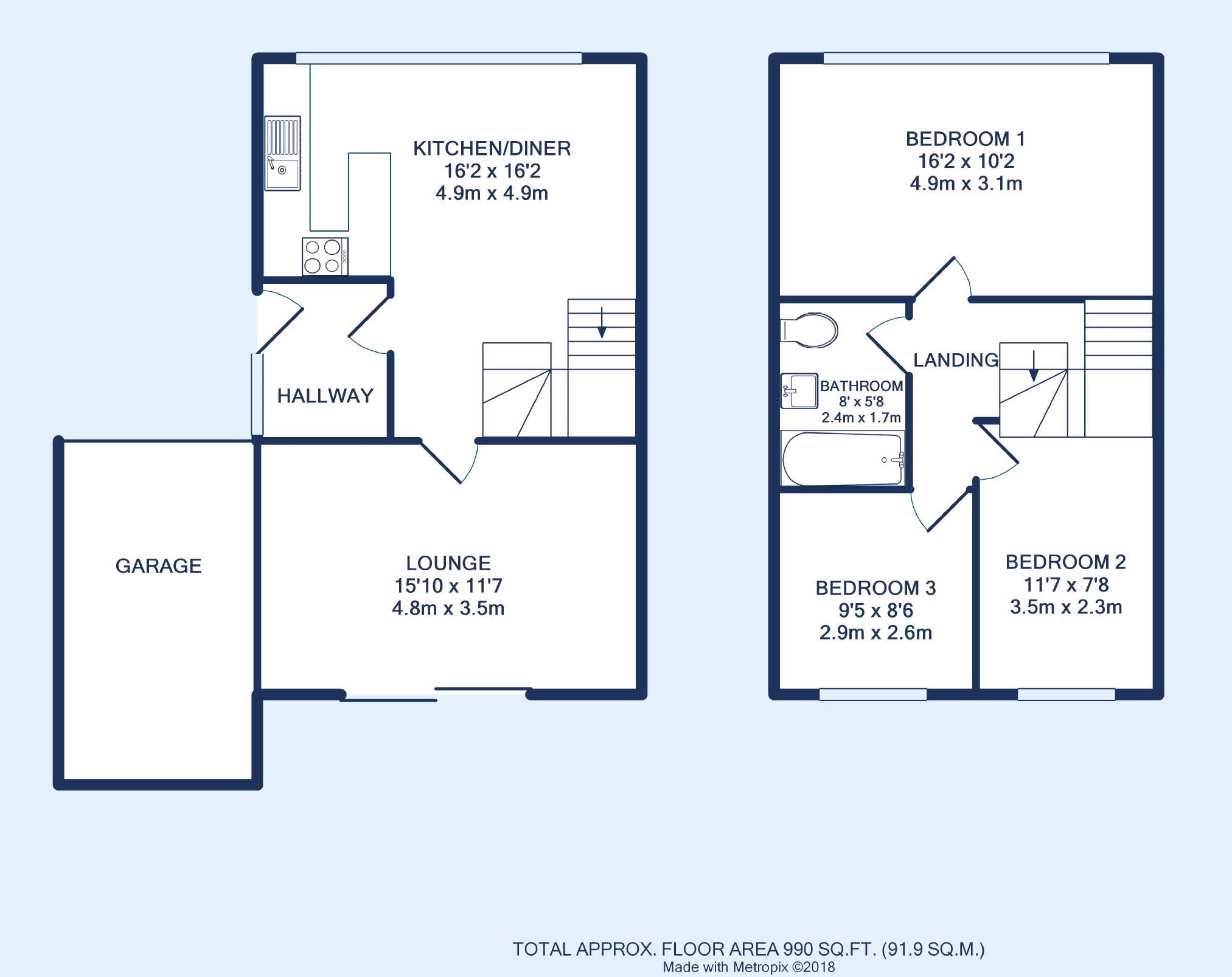 3 Bedrooms Link-detached house for sale in Pensfield Park, Brentry, Bristol BS10