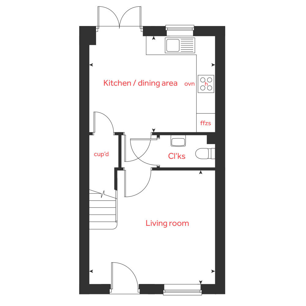 75, Barrowby Road, Grantham floorplan