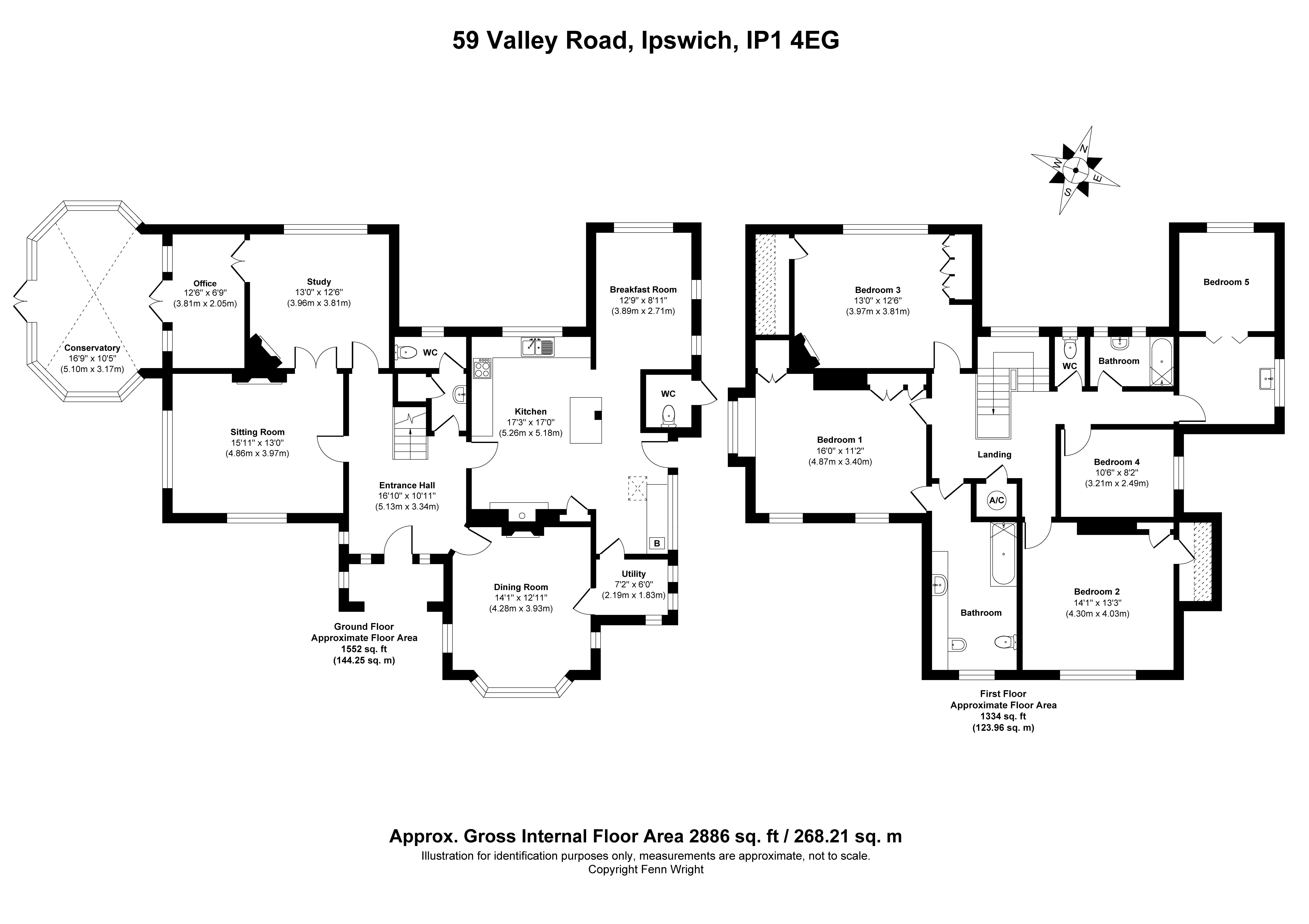59, Valley Road, Suffolk floorplan