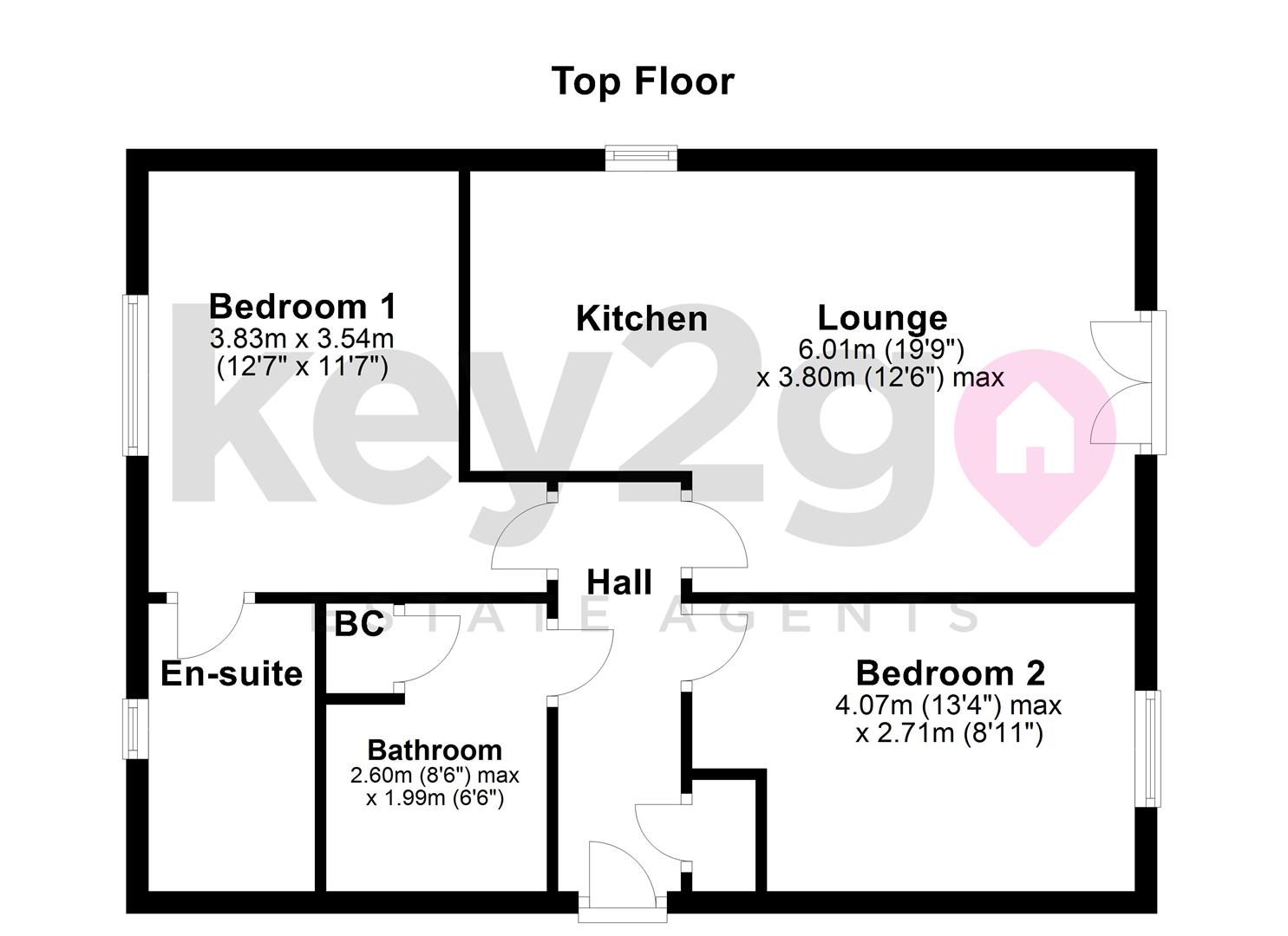 35, New School Road, Sheffield floorplan