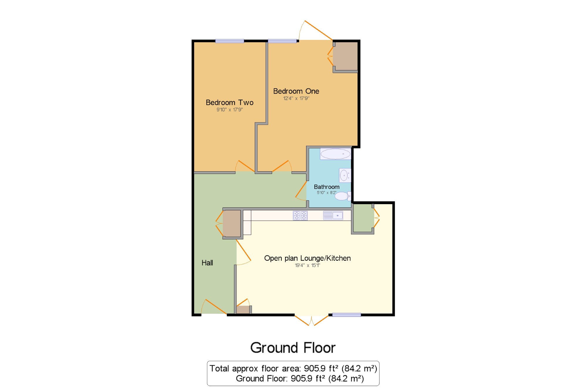 2 Bedrooms Flat for sale in Knapp Road, London E3