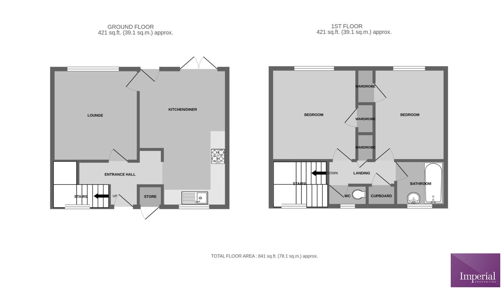 93, Boulton Grange, Telford floorplan