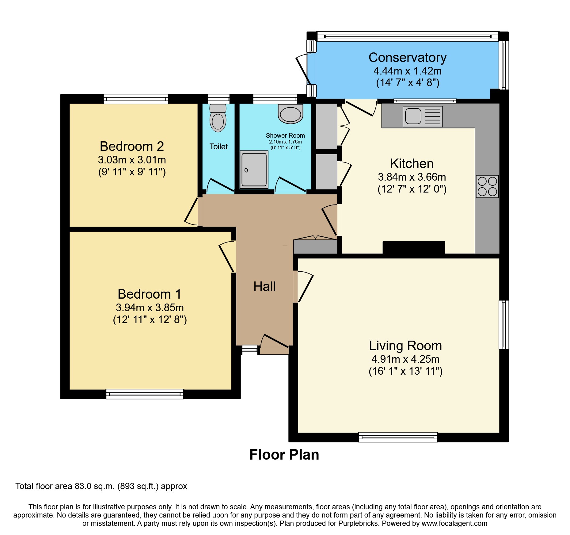 56, Spring Hill, Ventnor floorplan