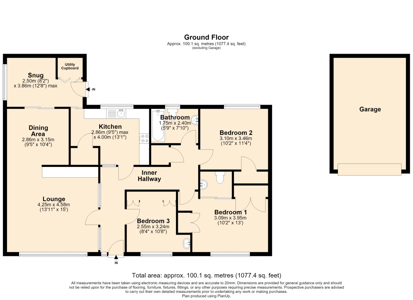 46, Westgate, Leslie floorplan