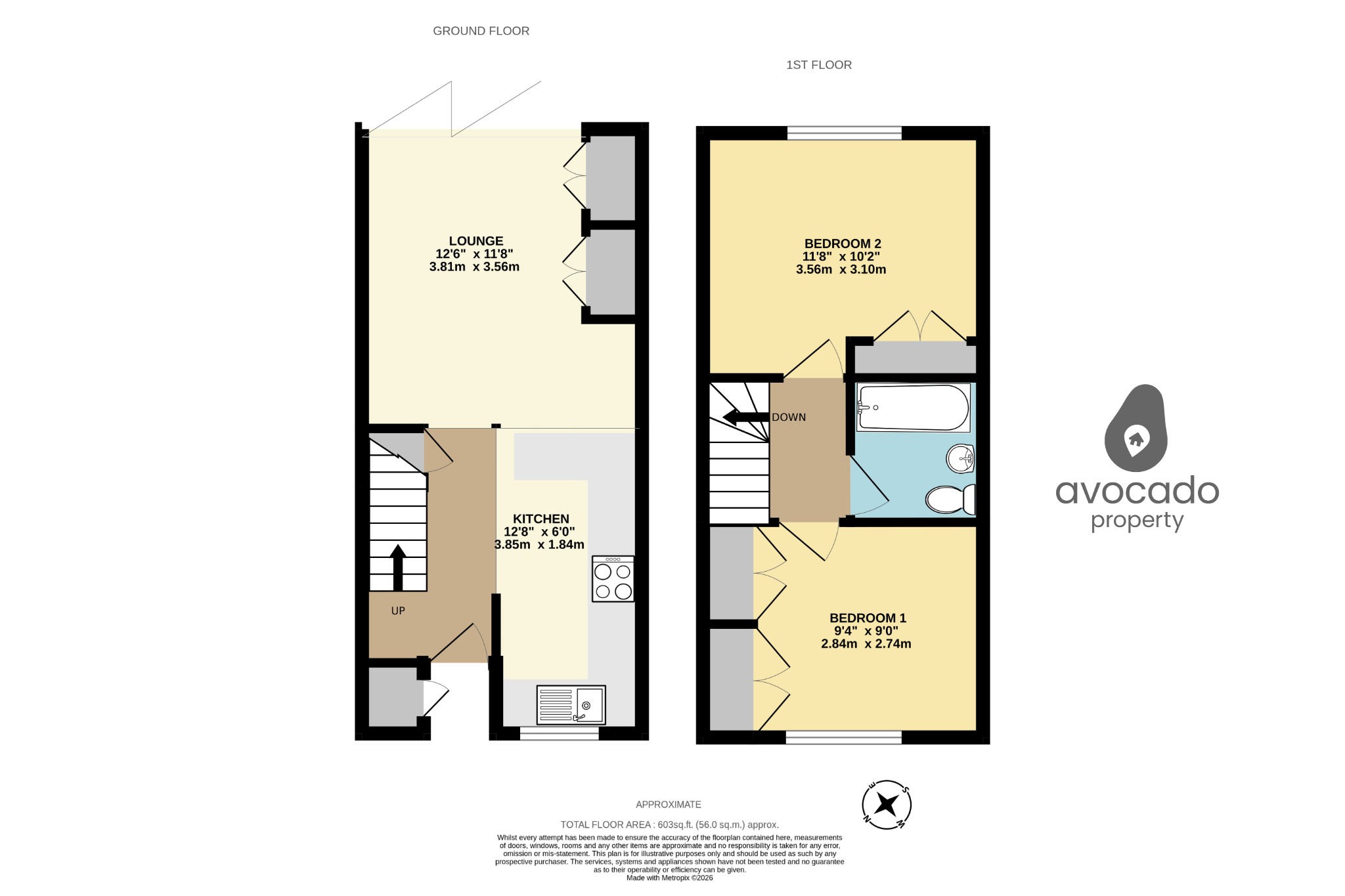 167, Fleetham Gardens, Reading floorplan