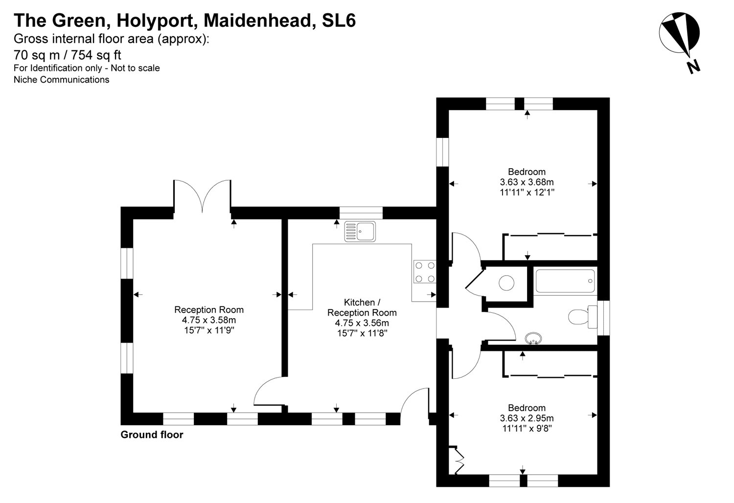 Holyport Cottage,, The Green, Maidenhead floorplan