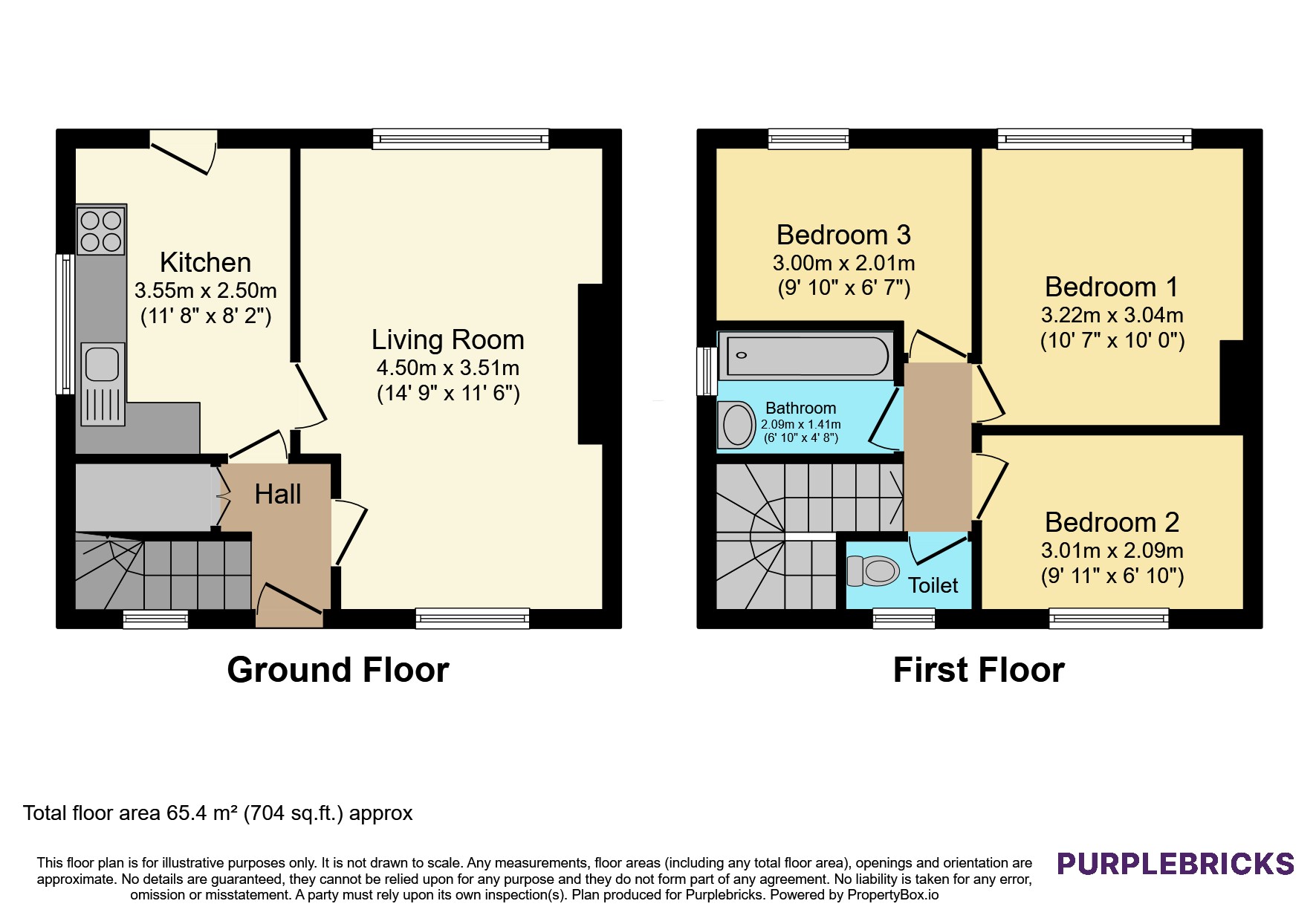 58, Saunders Road, Sheffield floorplan
